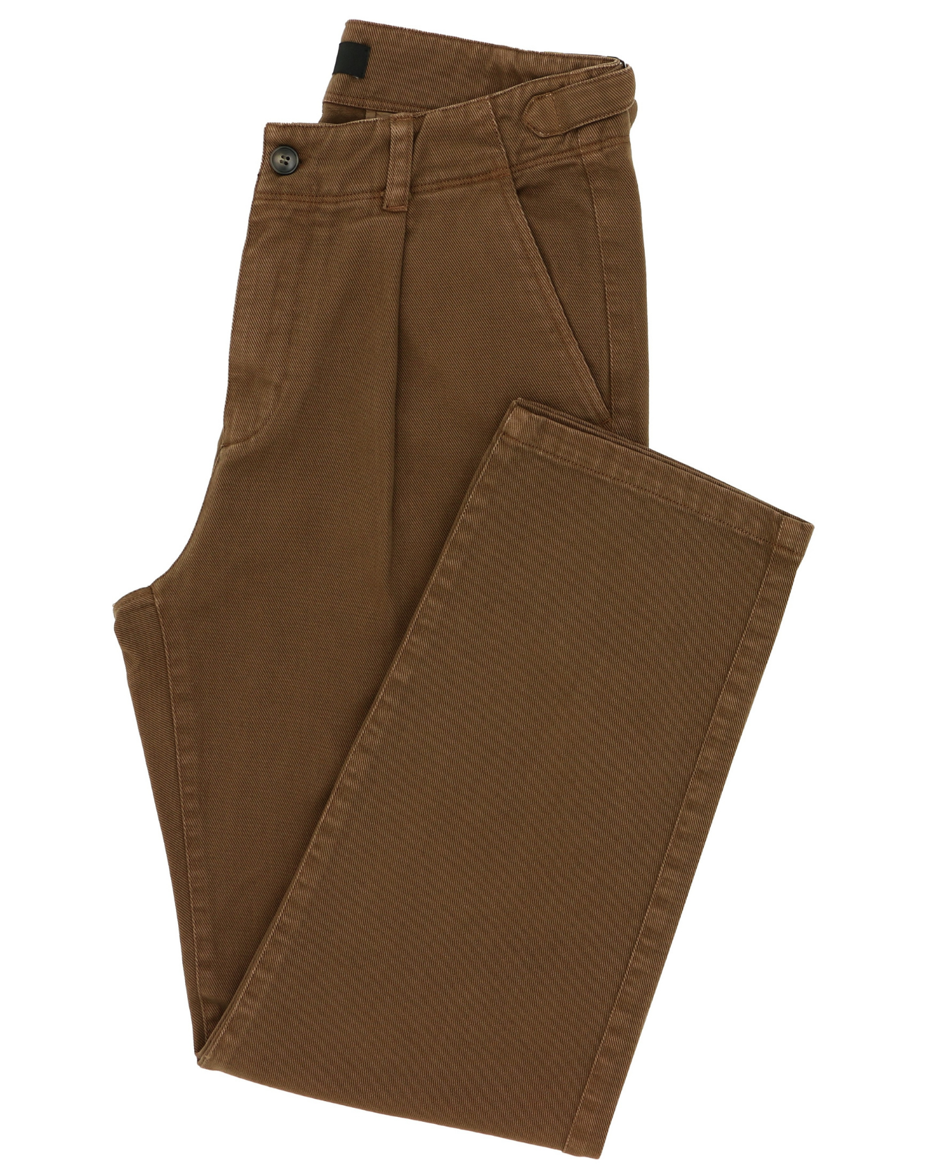 Milo Chestnut Side Tab Cotton Chino