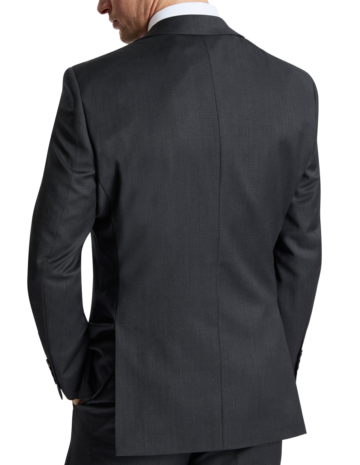 Michel 101 Black Wool Suit Jacket