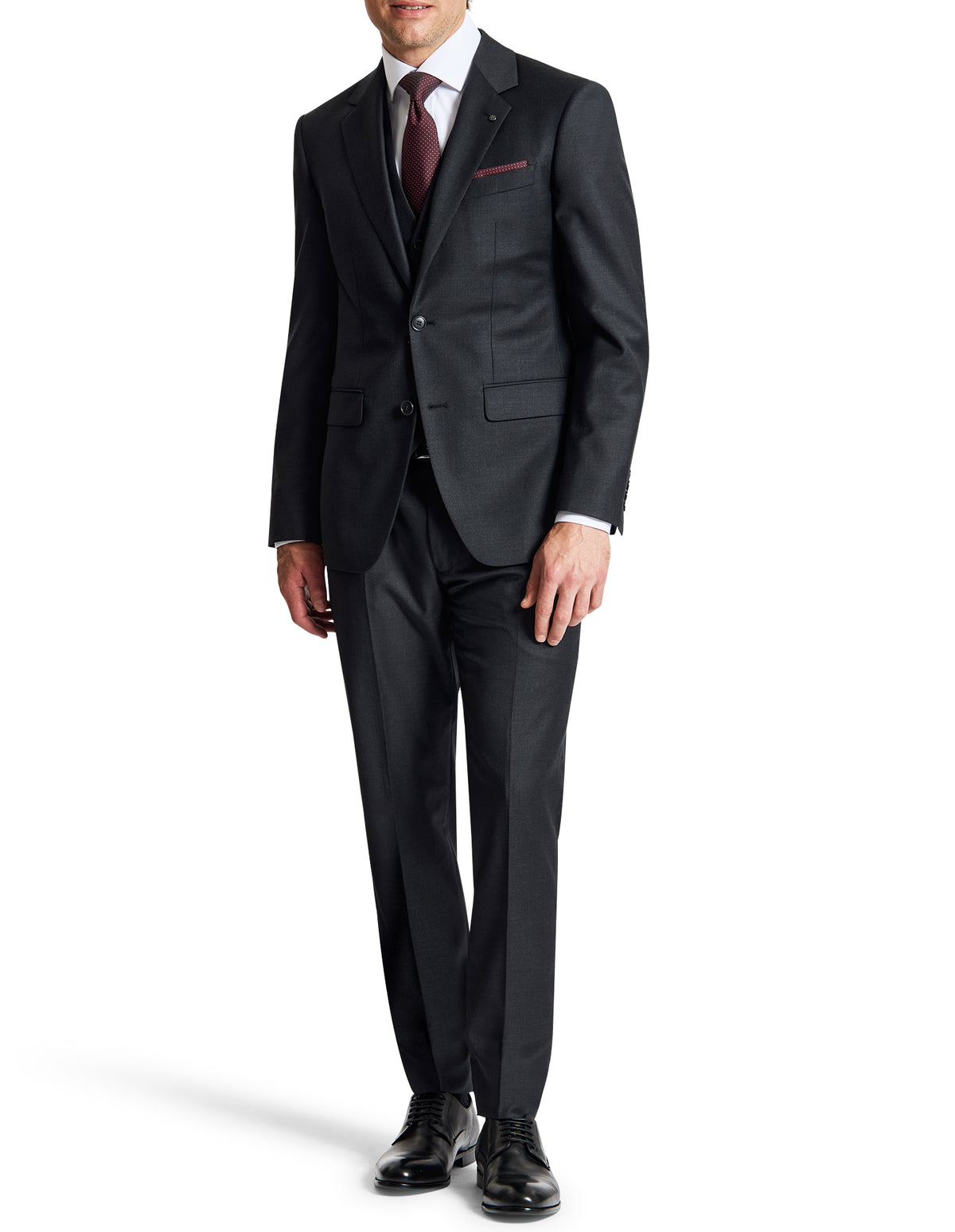 Shape 106 Charcoal Wool Suit Jacket