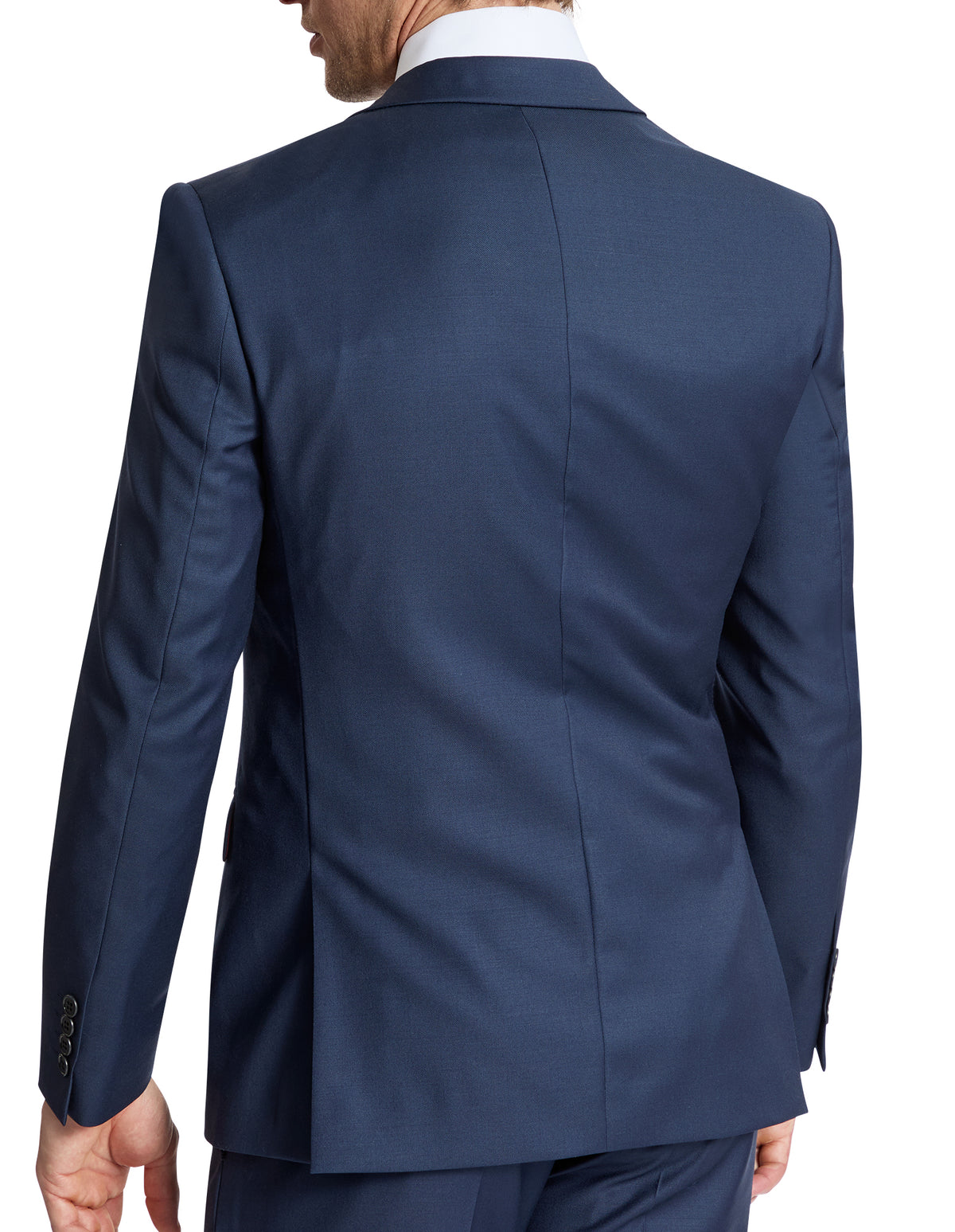 Shape 106 Deep Blue Wool Suit Jacket