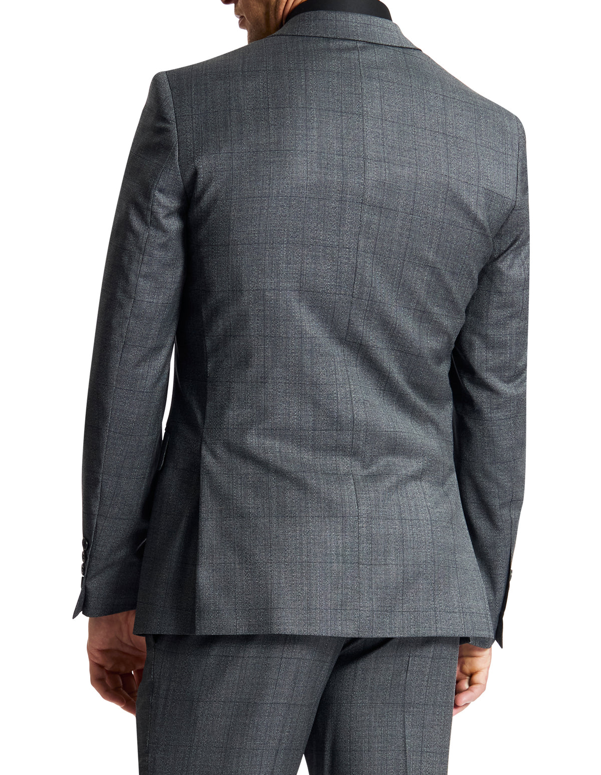 Ritchie 107 Charcoal Wool Stretch Suit Jacket