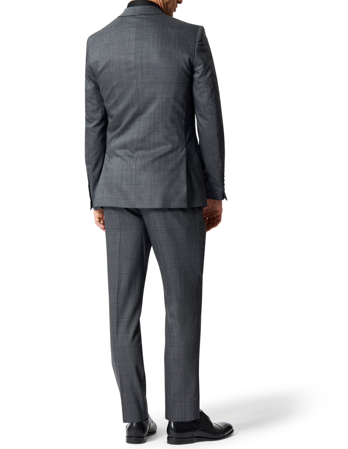 Ritchie 107 Charcoal Wool Stretch Suit Jacket