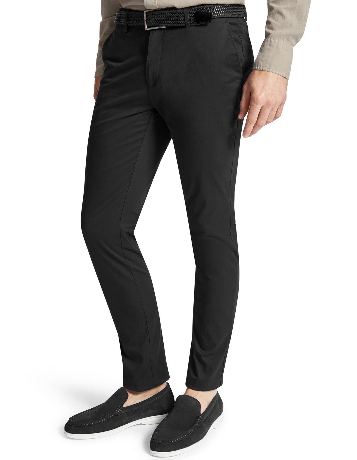 Black 490 Slim Chino