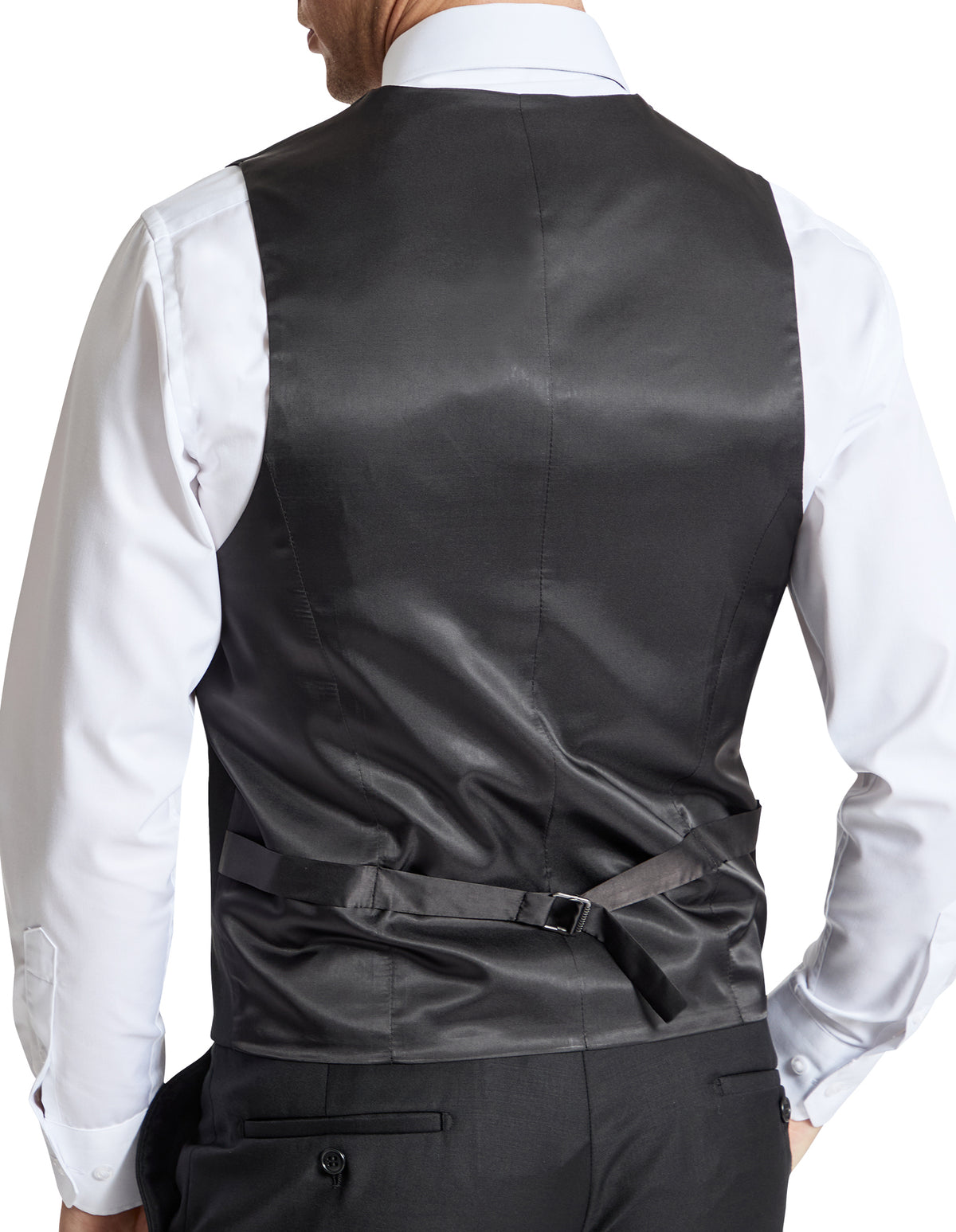 Ryan 106 Black Wool Waistcoat