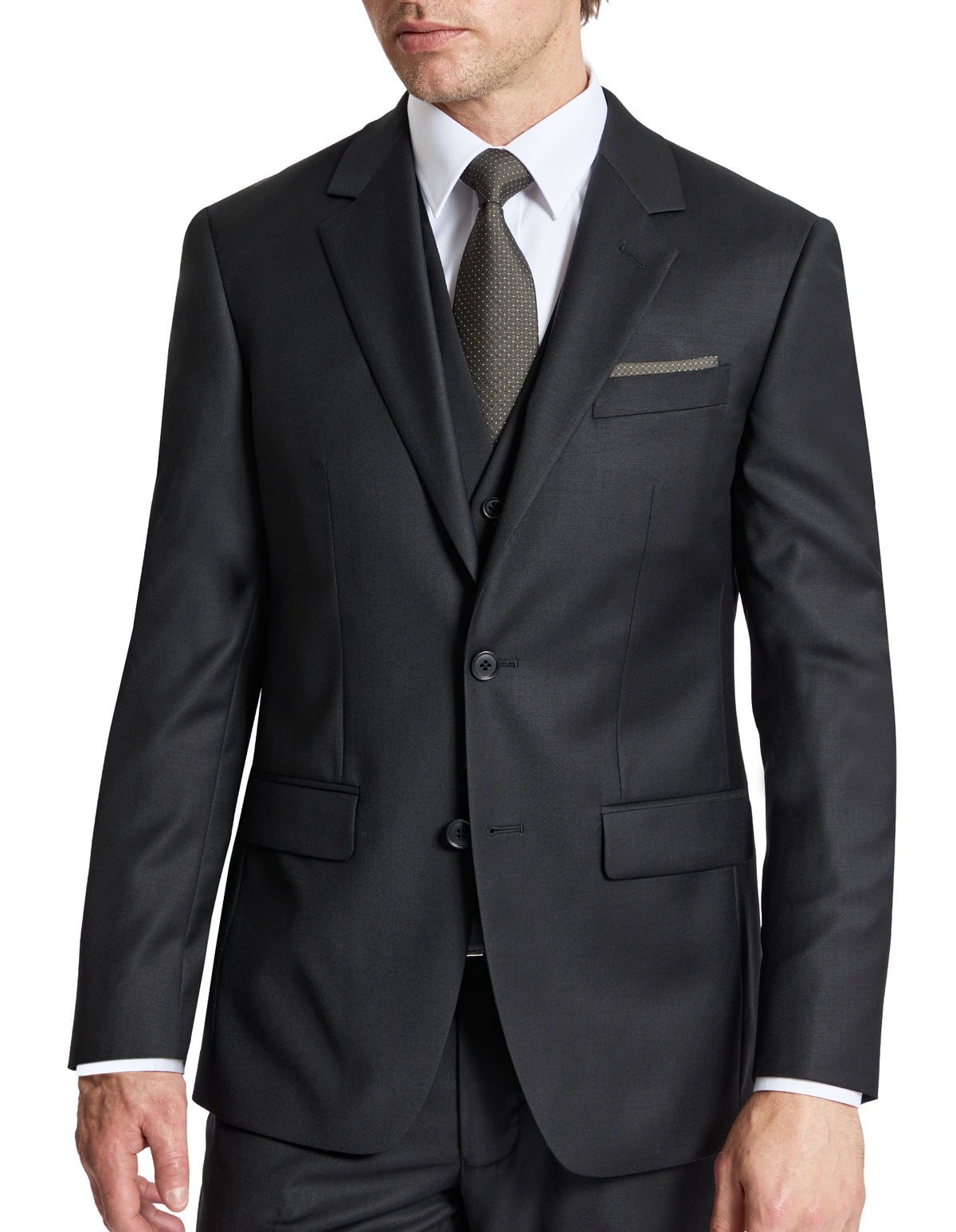 Shape 106 Black Wool Suit Jacket