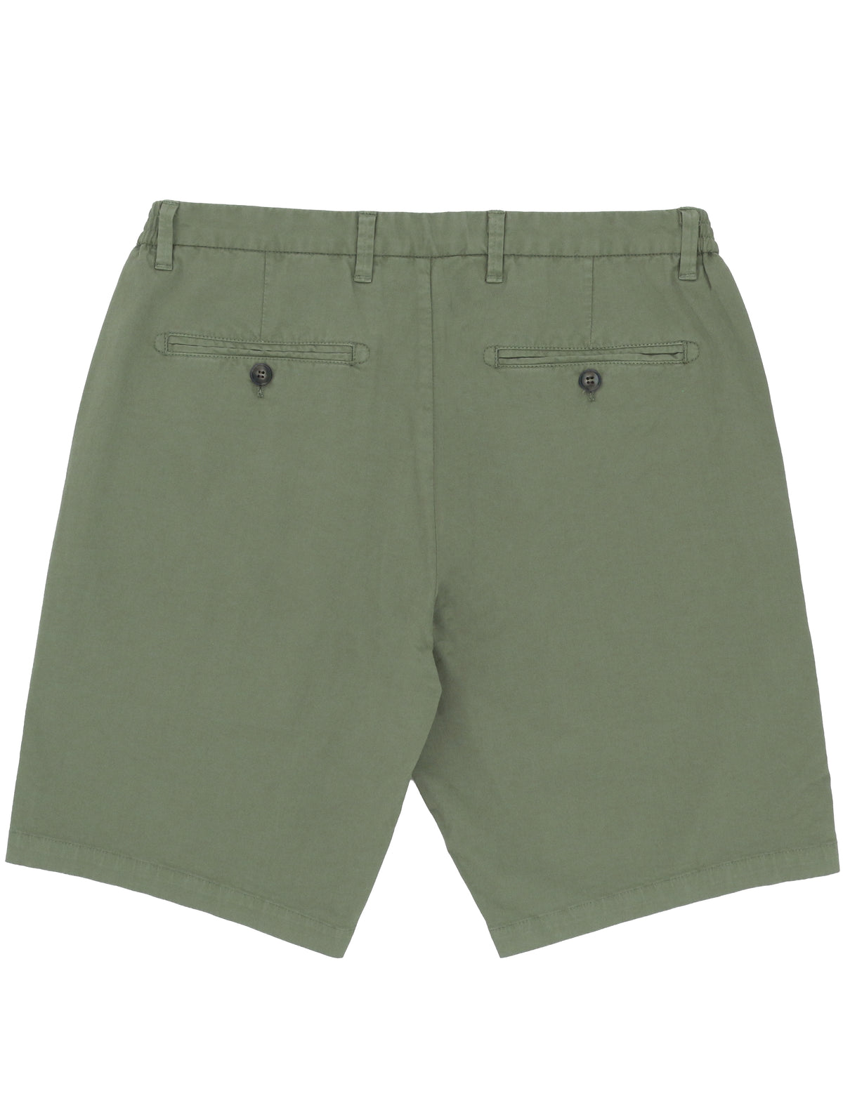 Bravo Olive Cotton Stretch Chino Shorts