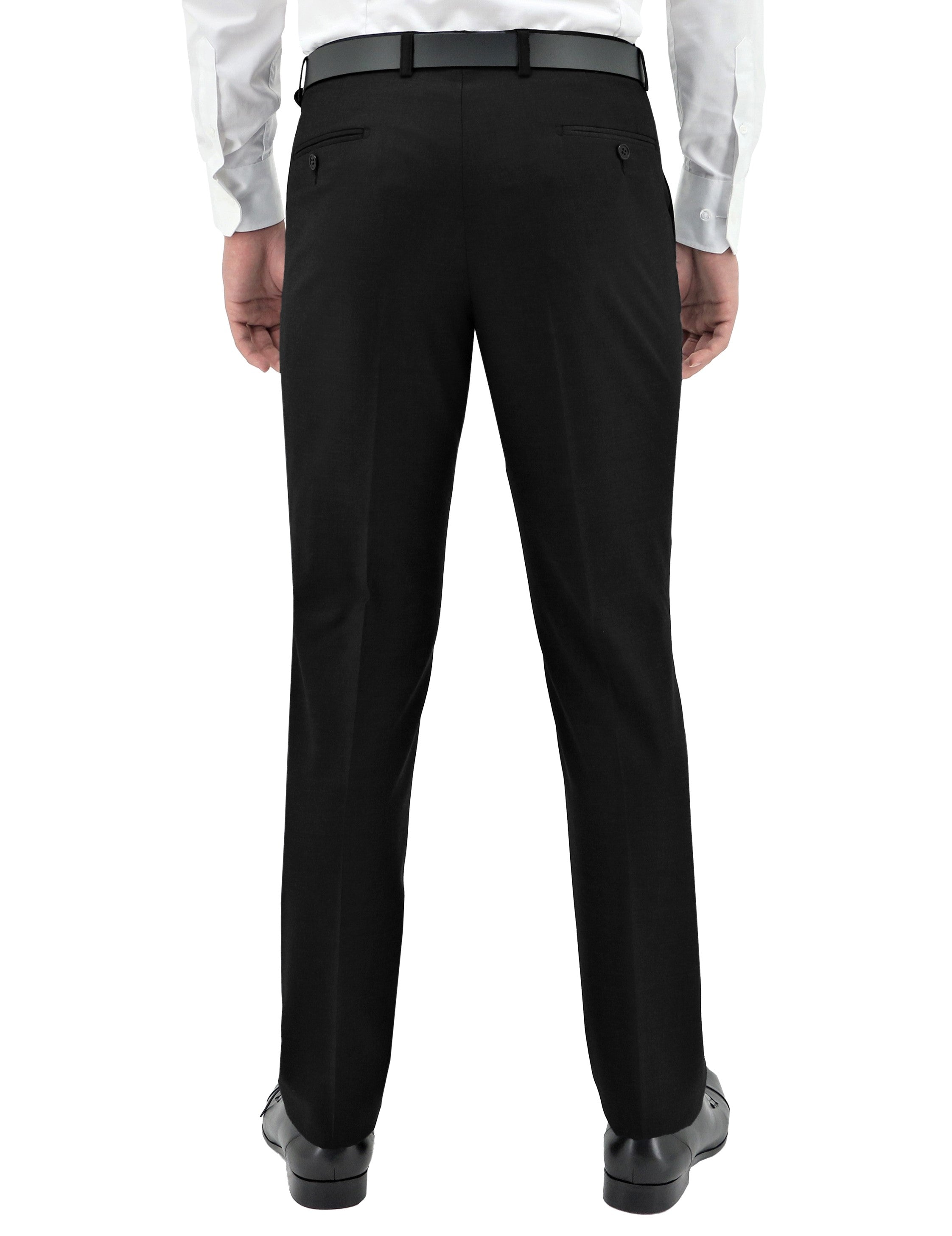 Lyon 106 Black Wool Trouser