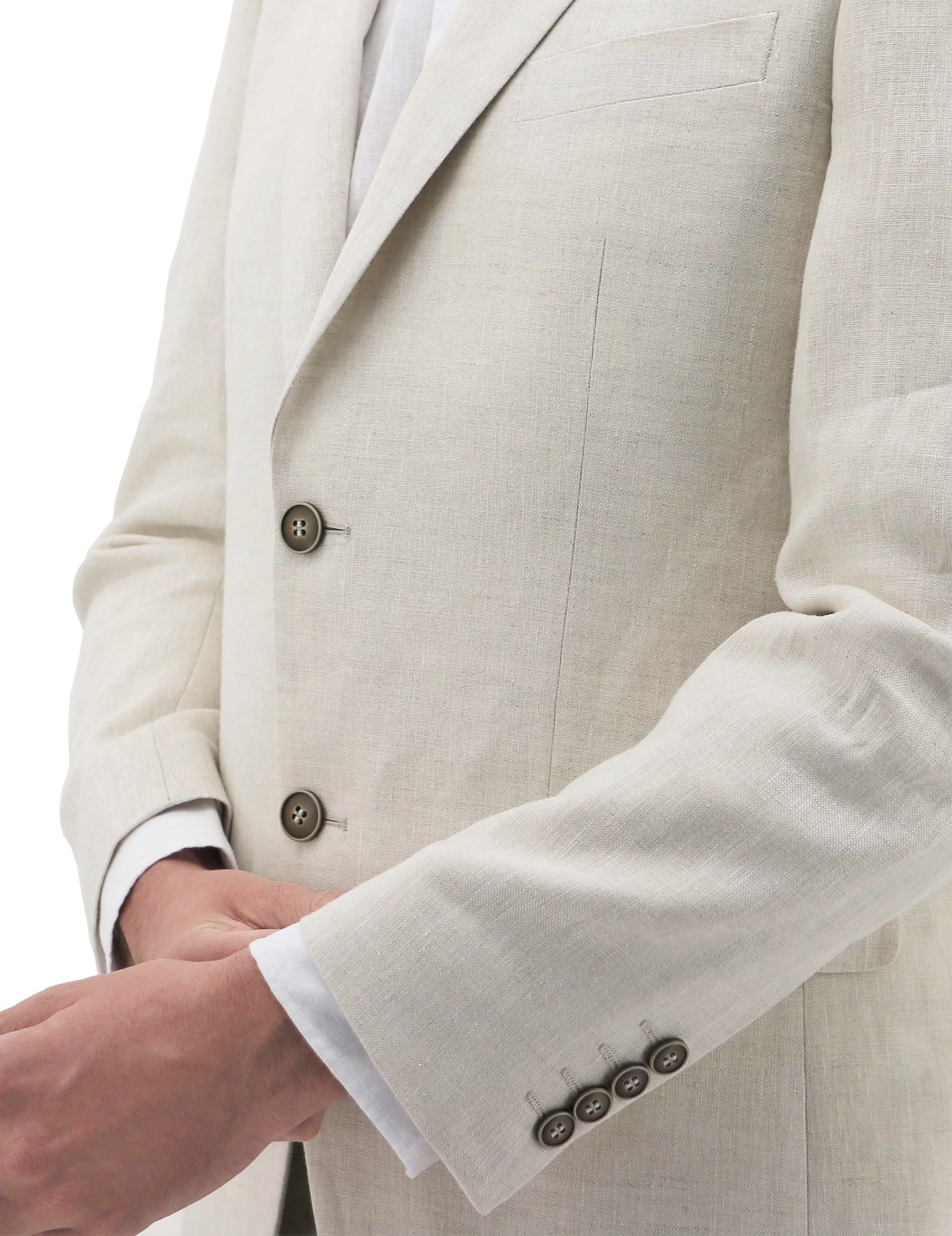 Shape 339 Stone Linen Suit Jacket