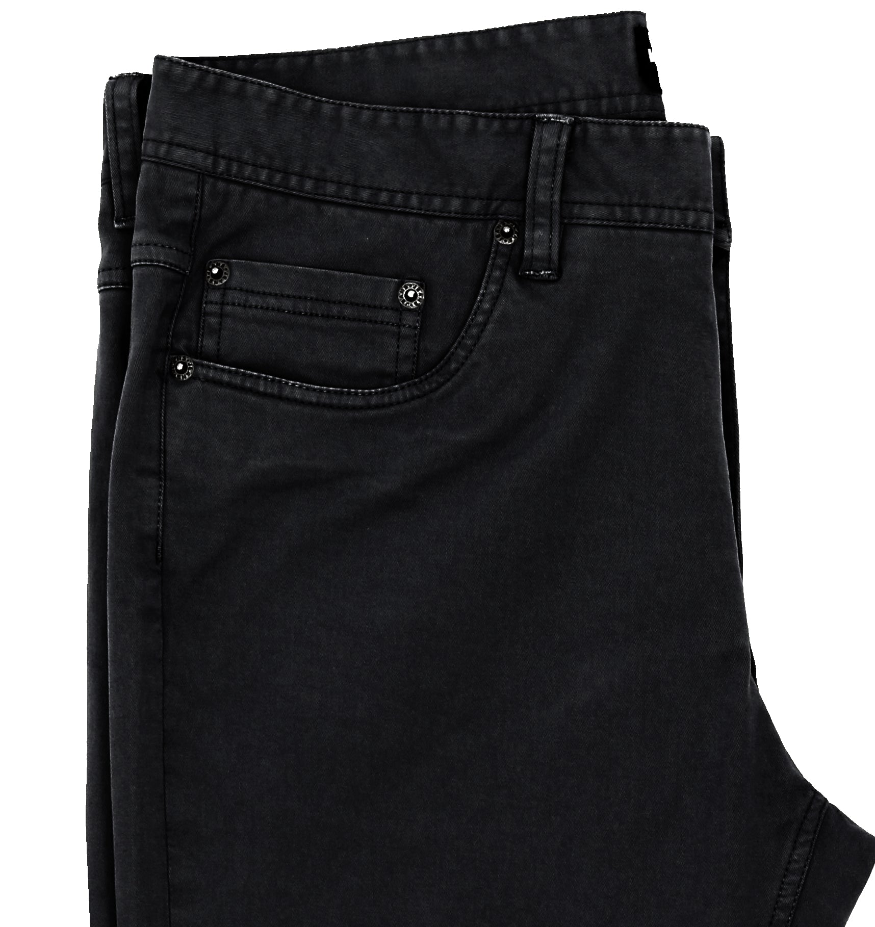 Orleans 591 Black Cotton Stretch Pocket Jeans