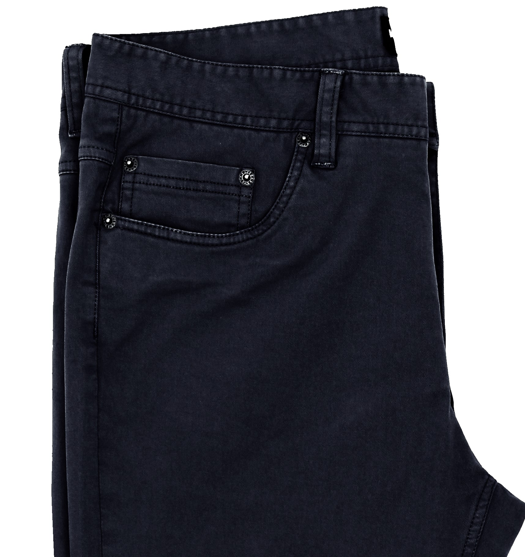 Orleans 591 Navy Cotton Stretch Pocket Jeans