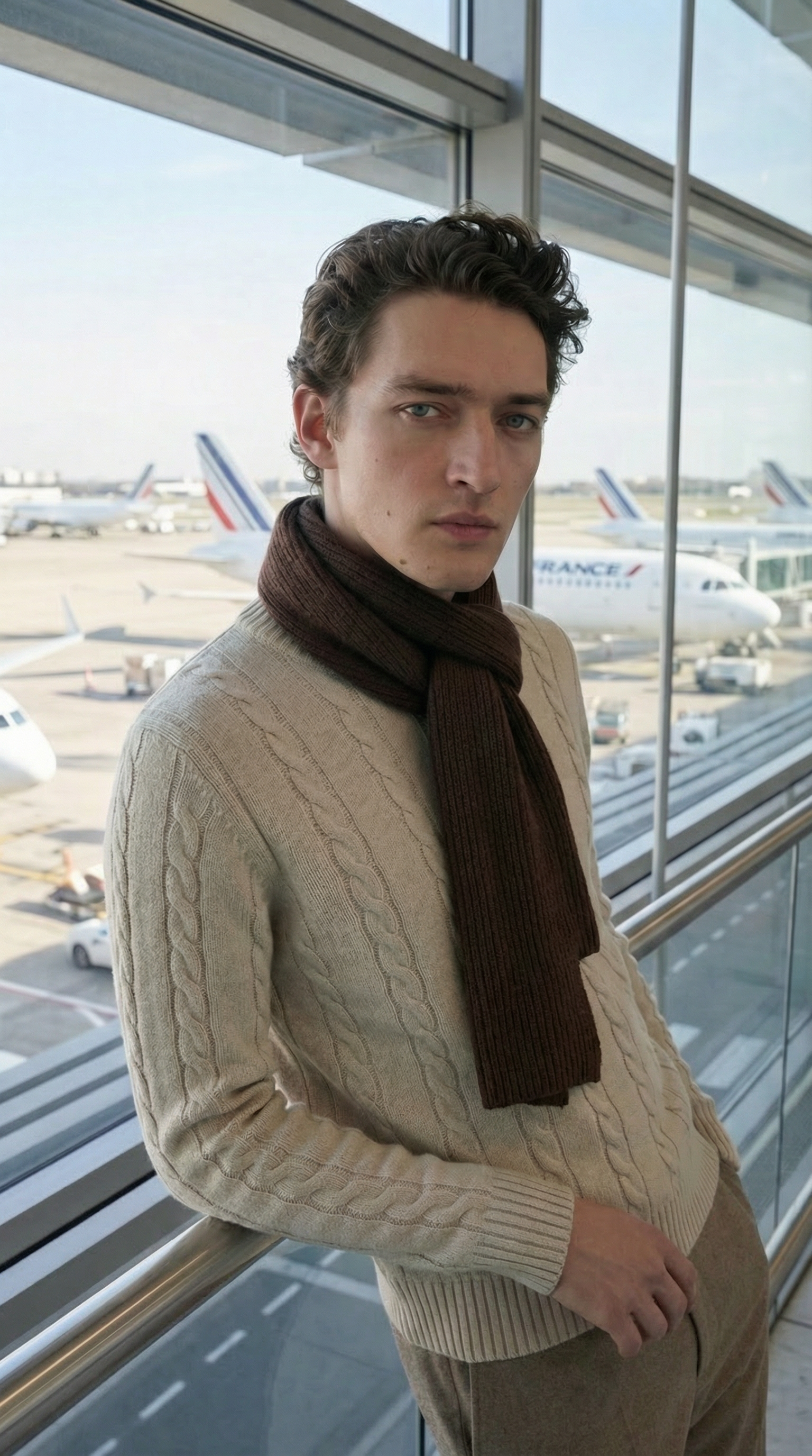 Ivory Cable Knit Jumper