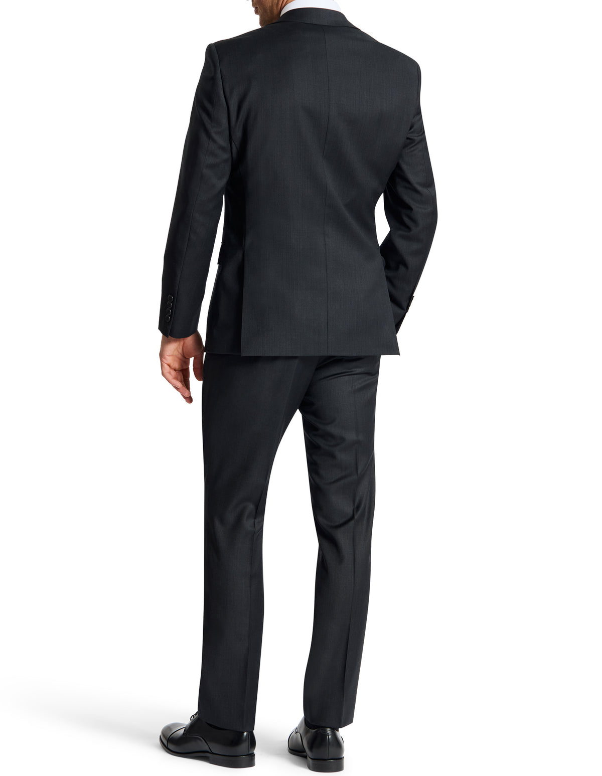 Michel 101 Black Wool Suit Jacket