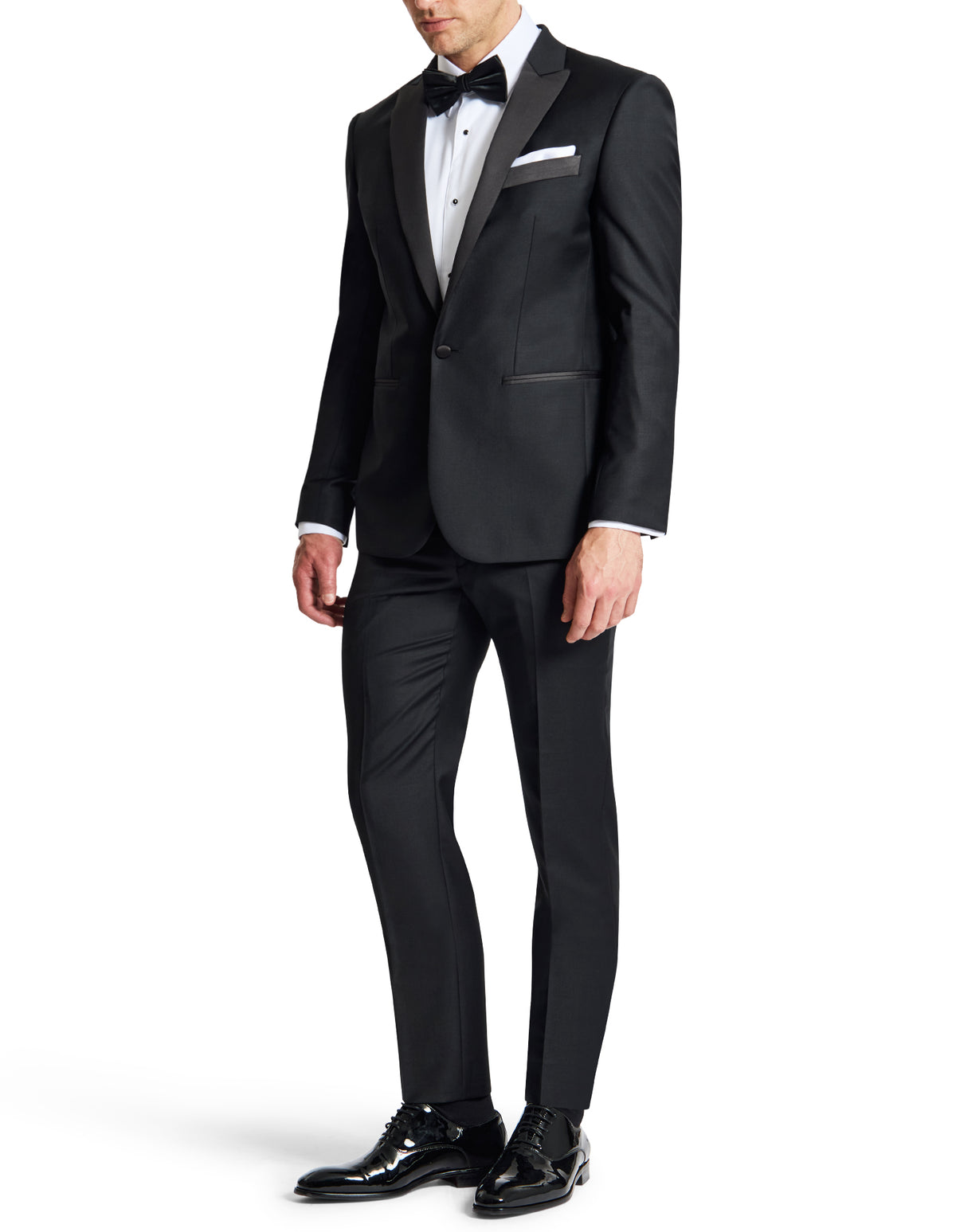 Jason 106 Black Wool Dinner Jacket