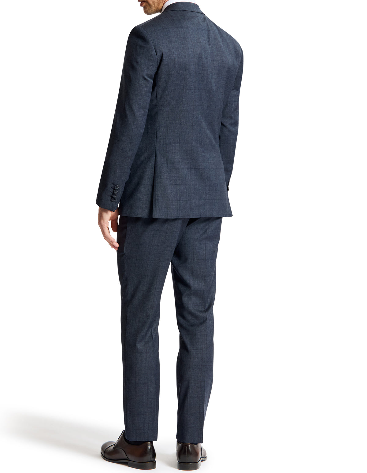 Ritchie 107 Navy Wool Stretch Suit Jacket