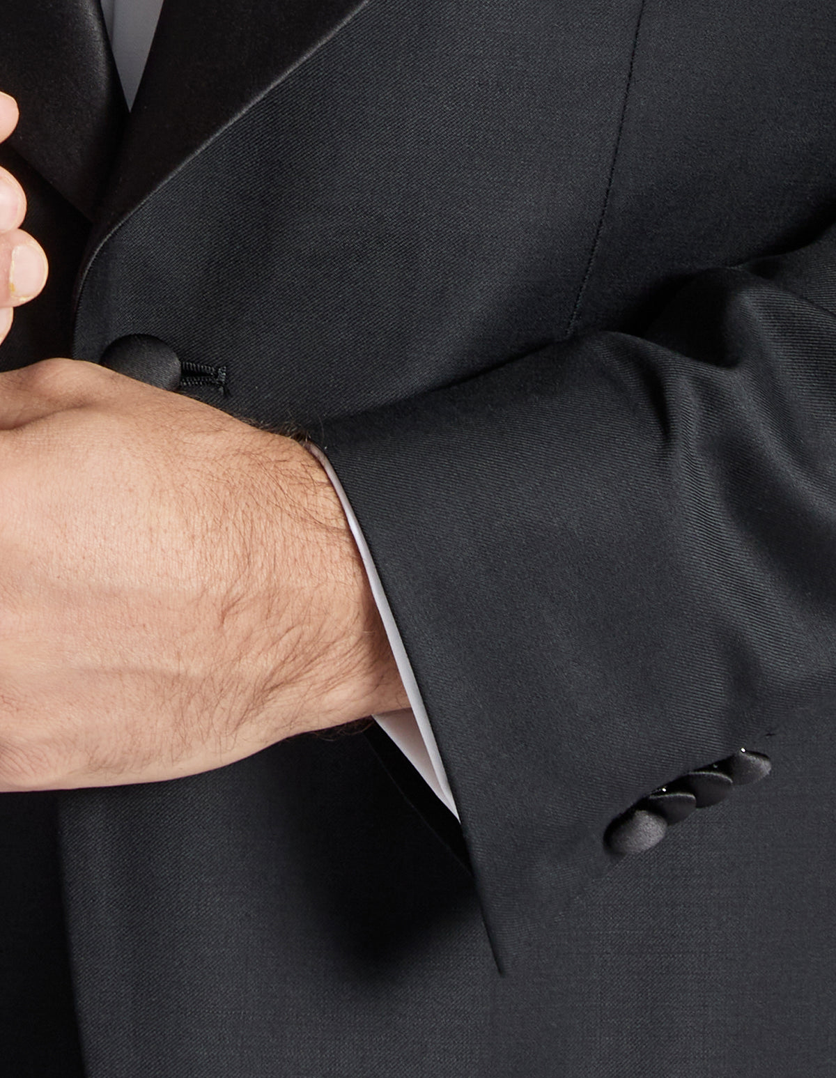 Manta 106 Black Wool Dinner Jacket
