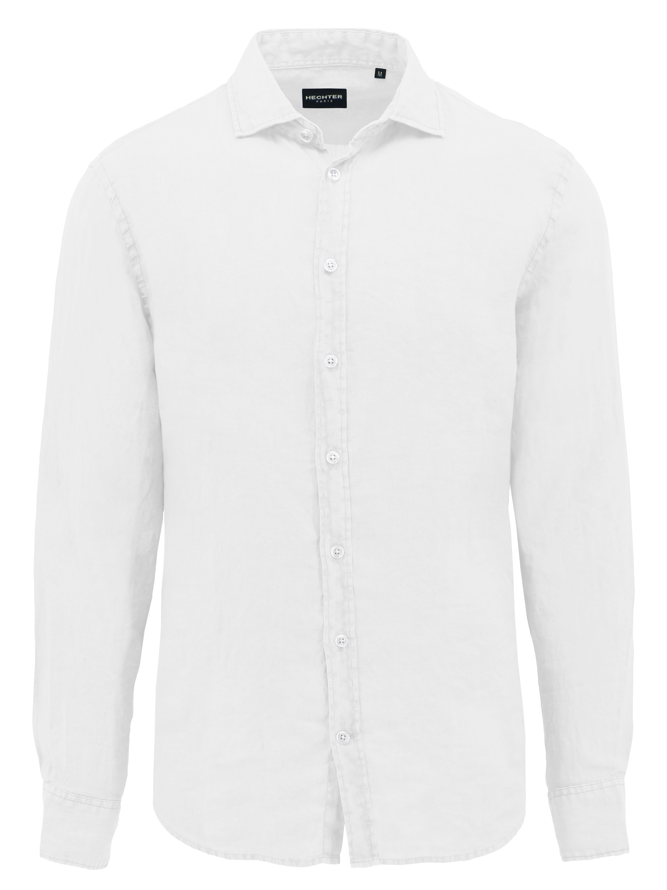 Sel White Linen Cotton Shirt