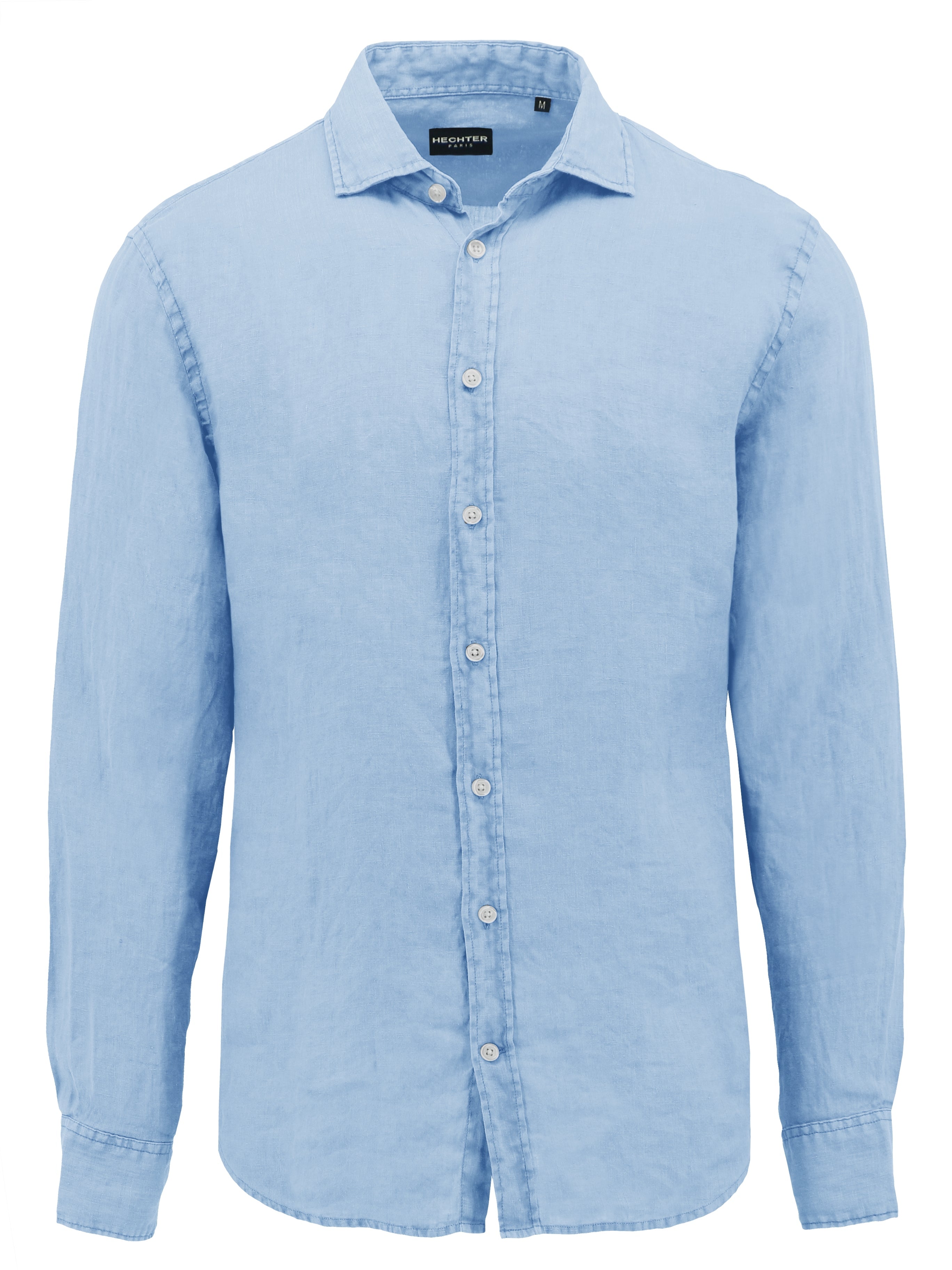 Sel Blue Linen Cotton Shirt