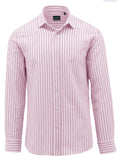 Sel Pink Striped Casual Shirt