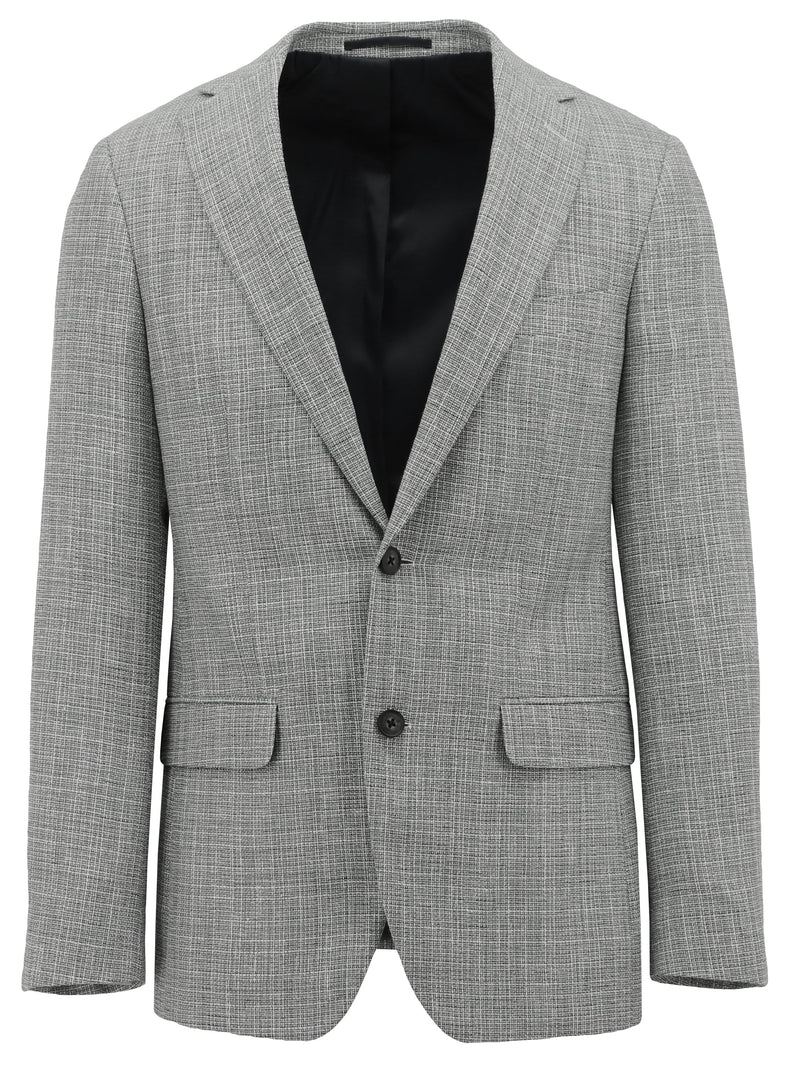 Lazio Grey Wool Blend Tweed Sports Jacket