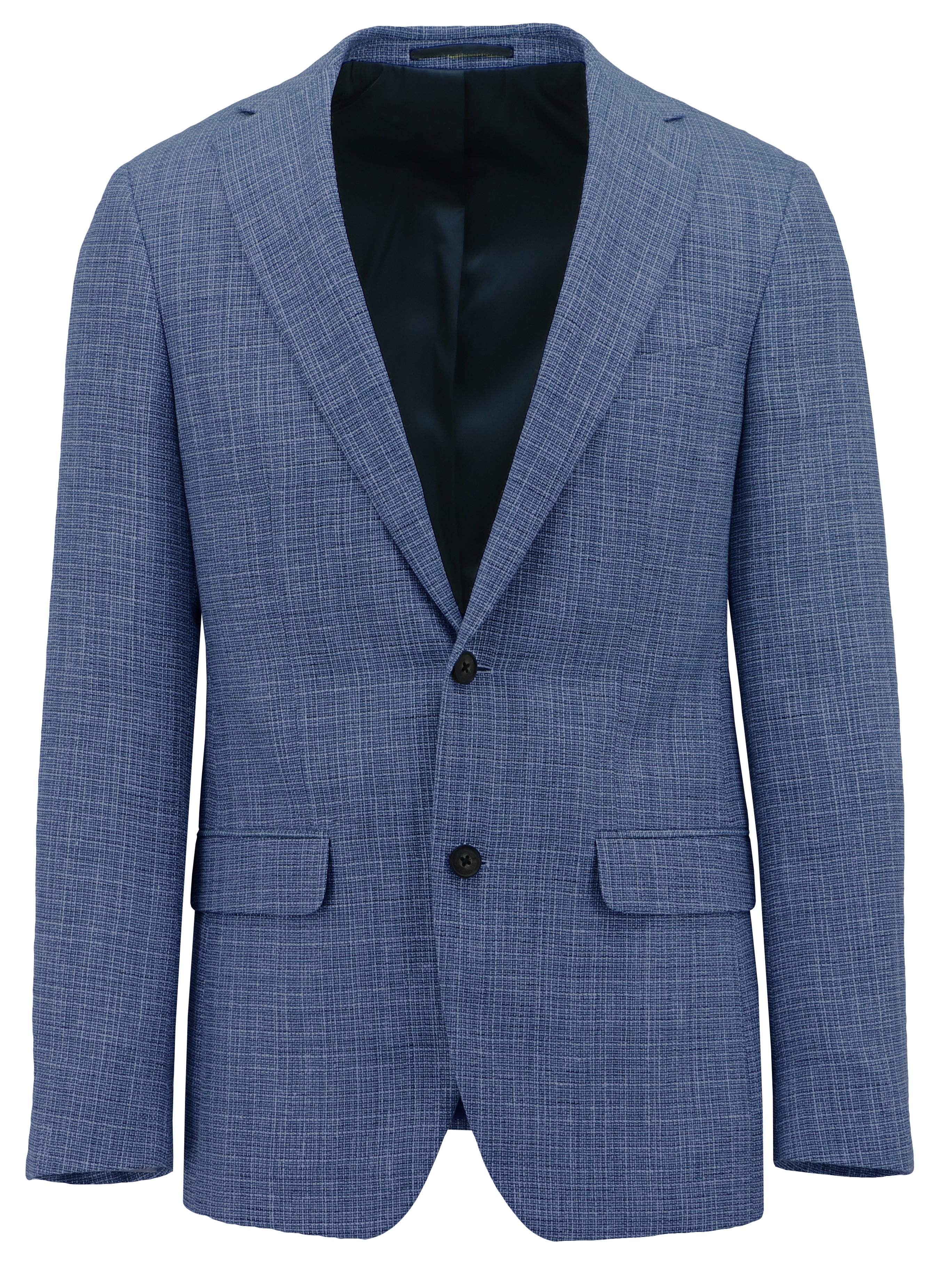 Lazio Blue Wool Blend Tweed Sports Jacket