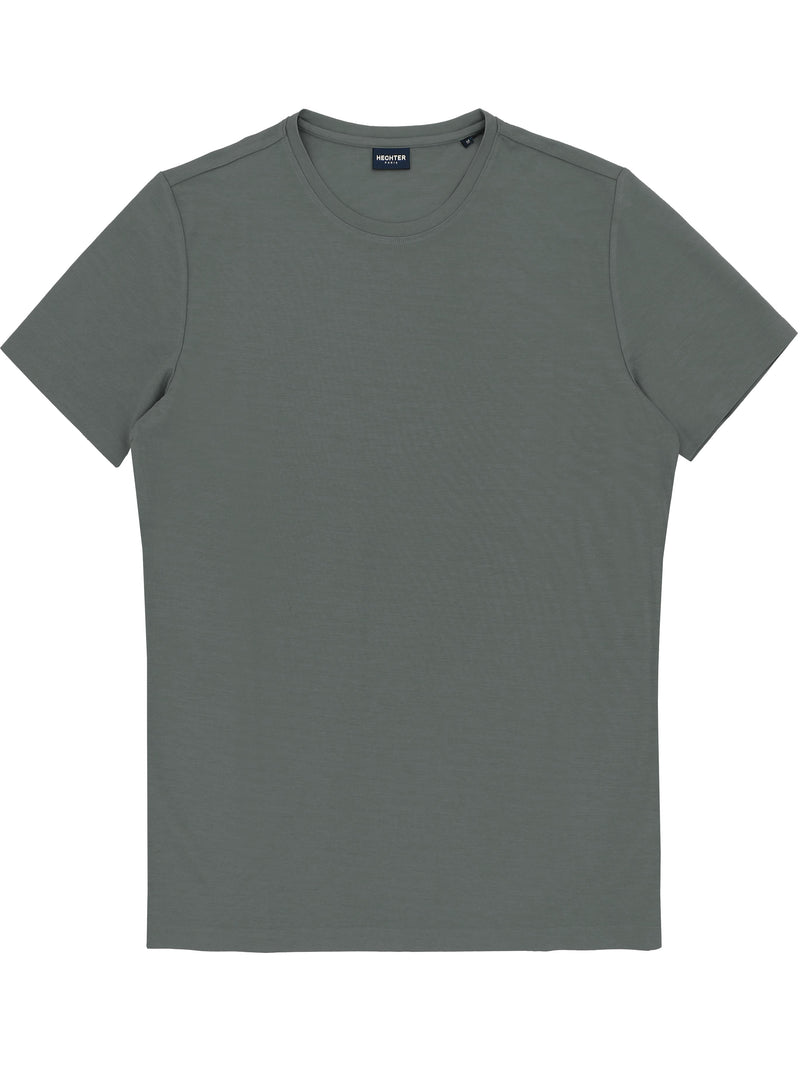 Green Crew Neck T-Shirt