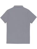 Grey Stretch Polo