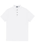 White Stretch Polo