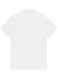 White Stretch Polo