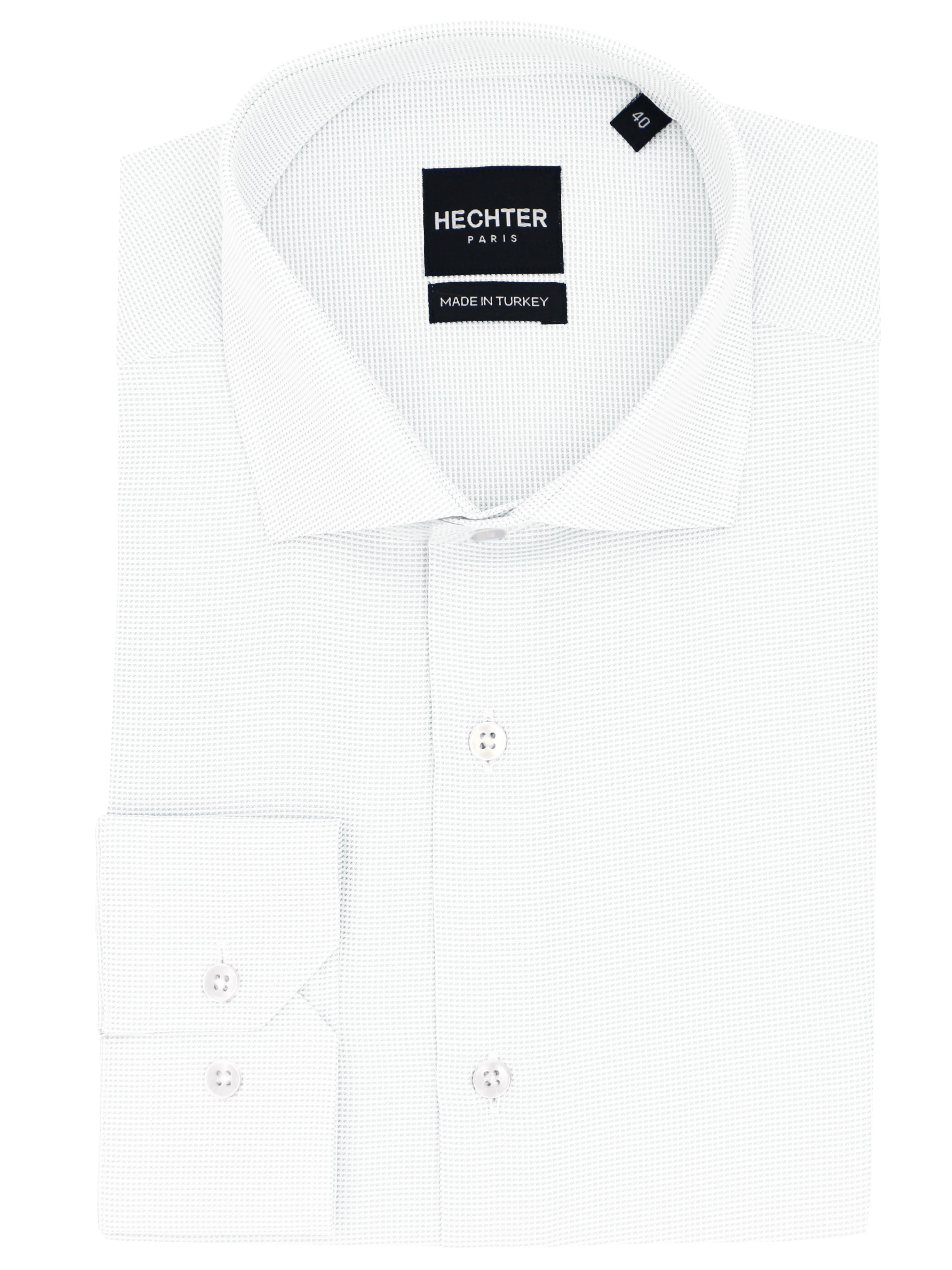 Jacque Business White Cotton Shirt