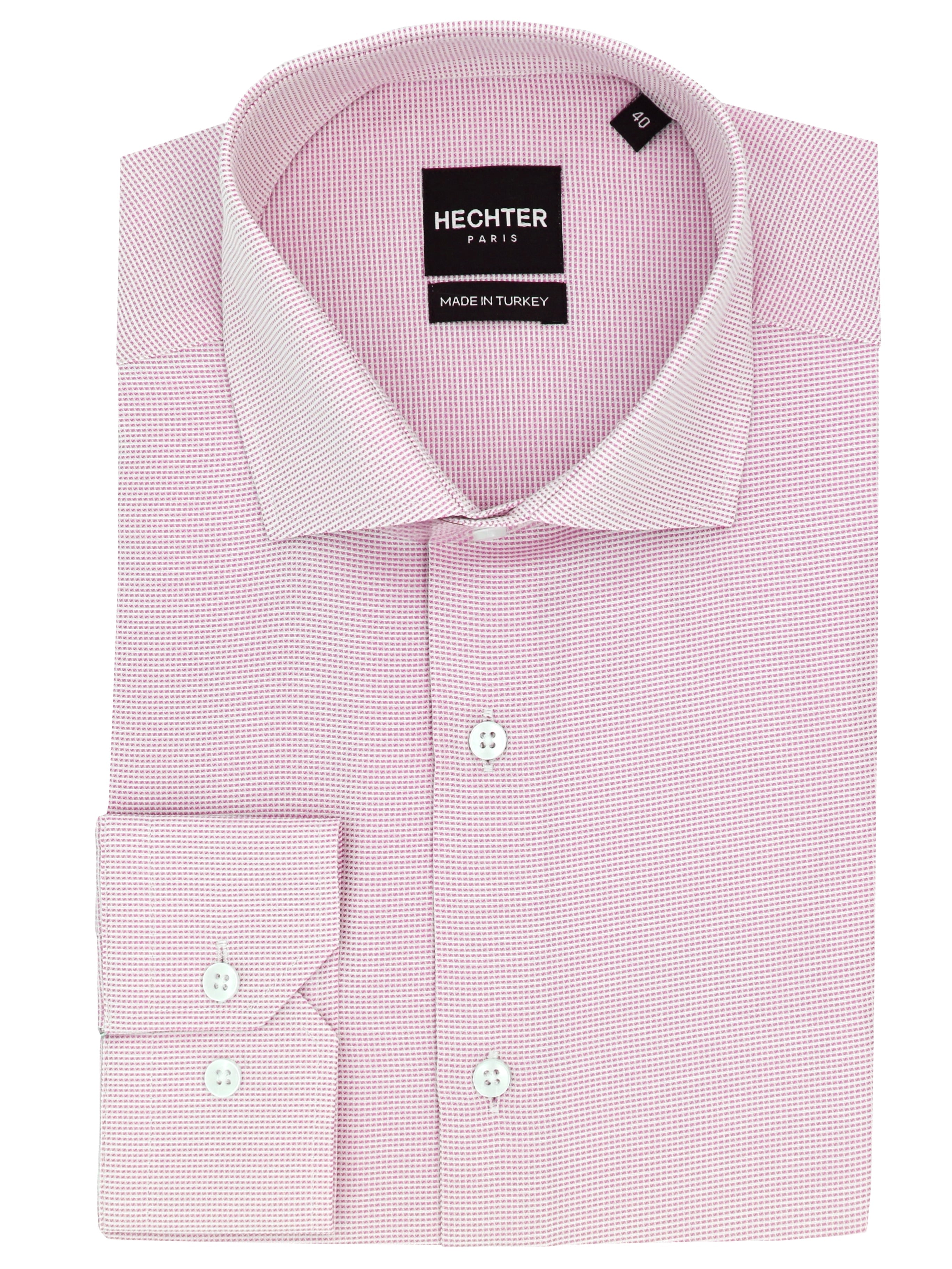 Jacque Business Pink Cotton Shirt
