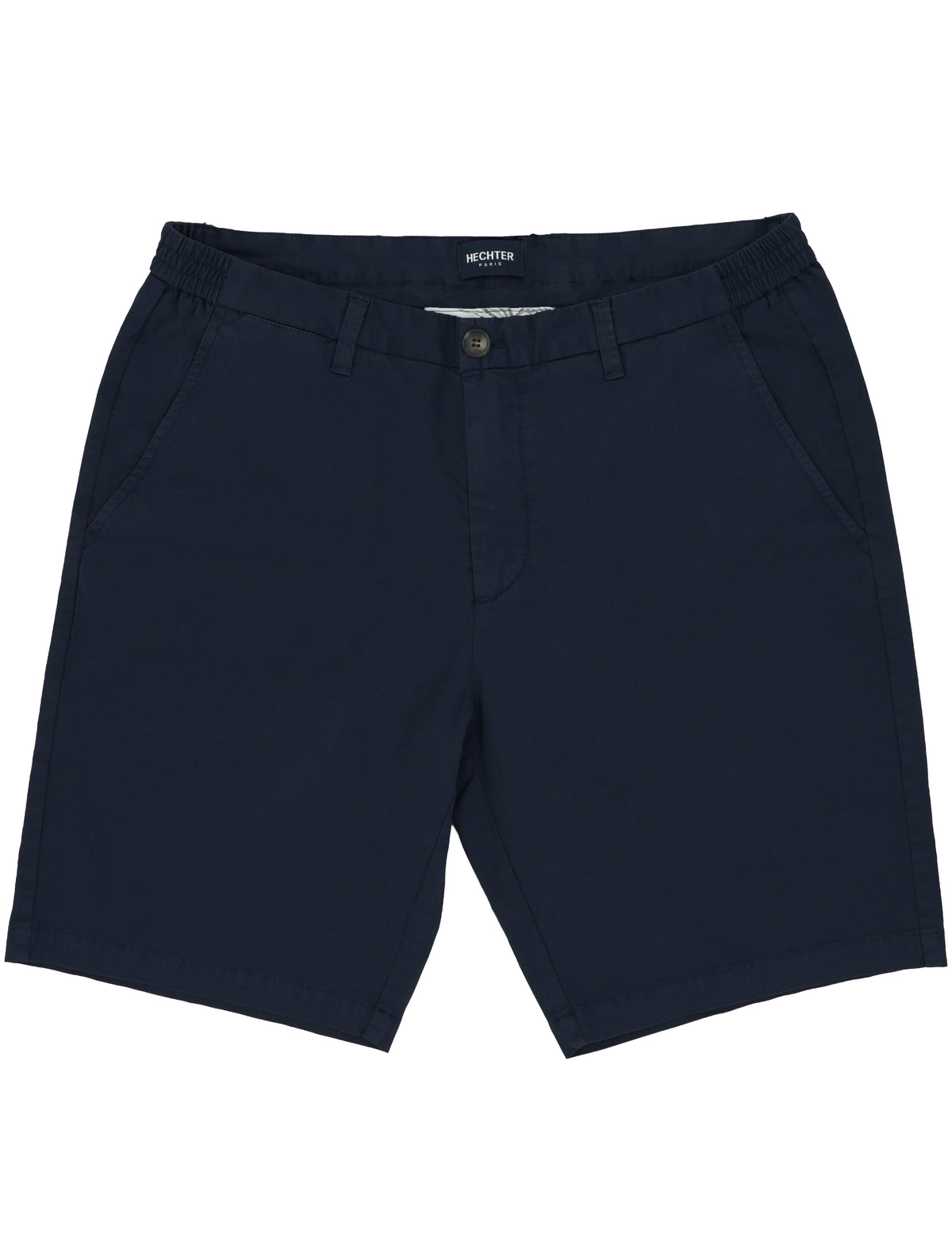 Bravo Navy Cotton Stretch Chino Shorts