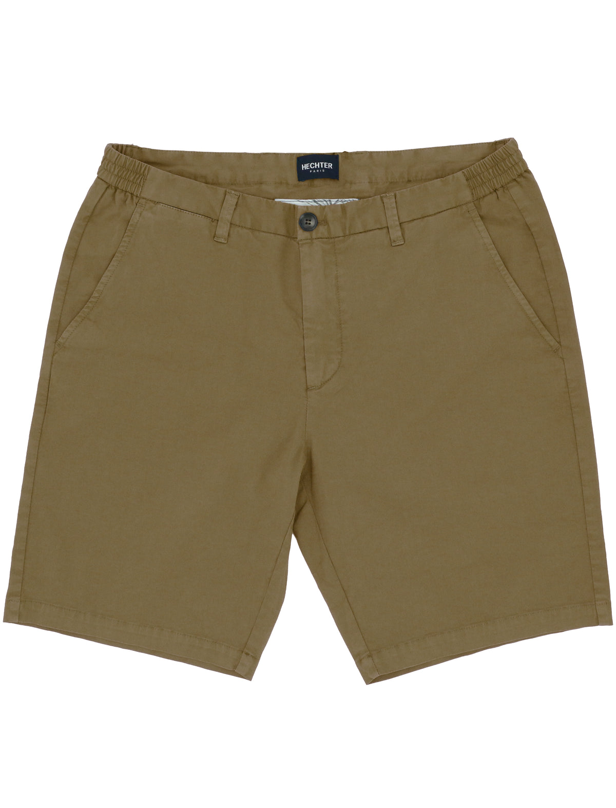 Bravo Tan Cotton Stretch Chino Shorts