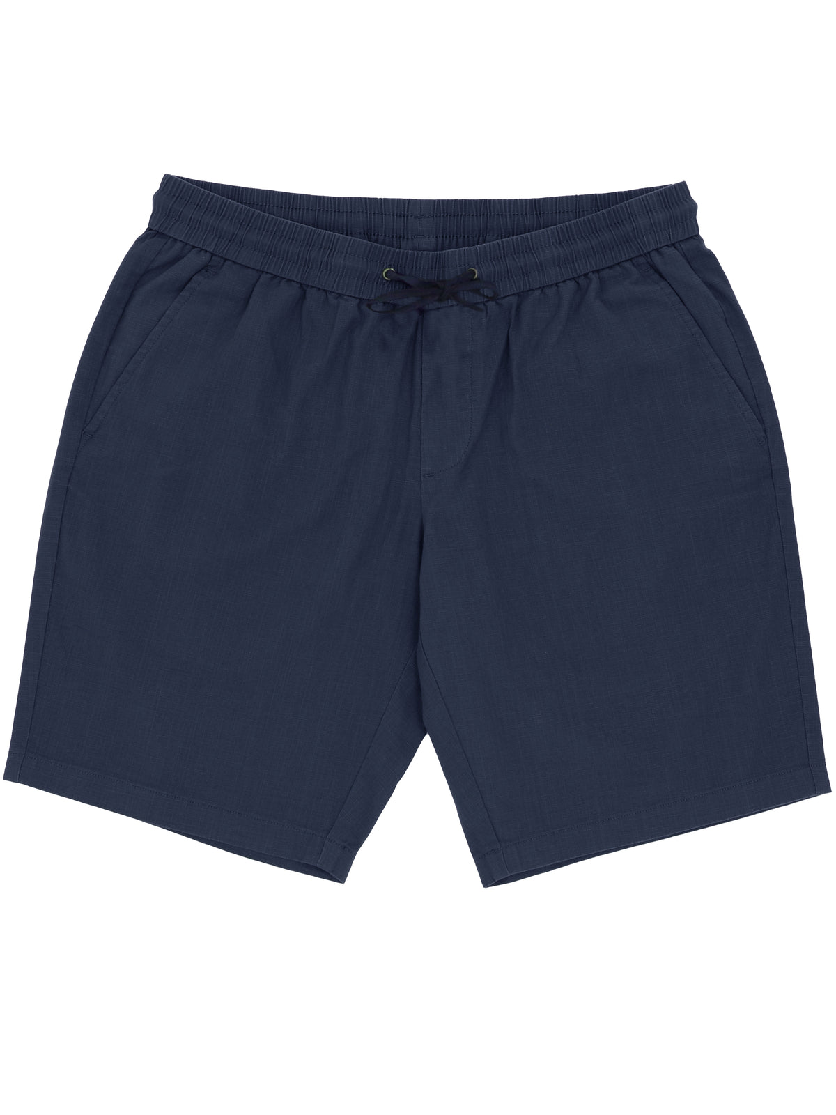 Max Navy Cotton Drawstring Shorts