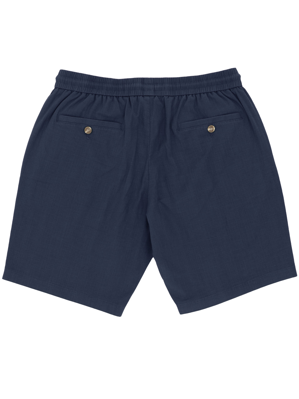 Max Navy Cotton Drawstring Shorts