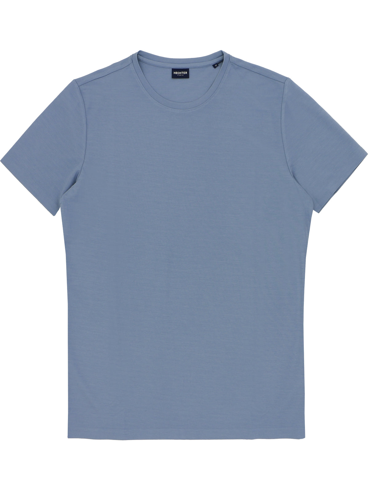 Blue Crew Neck Tee