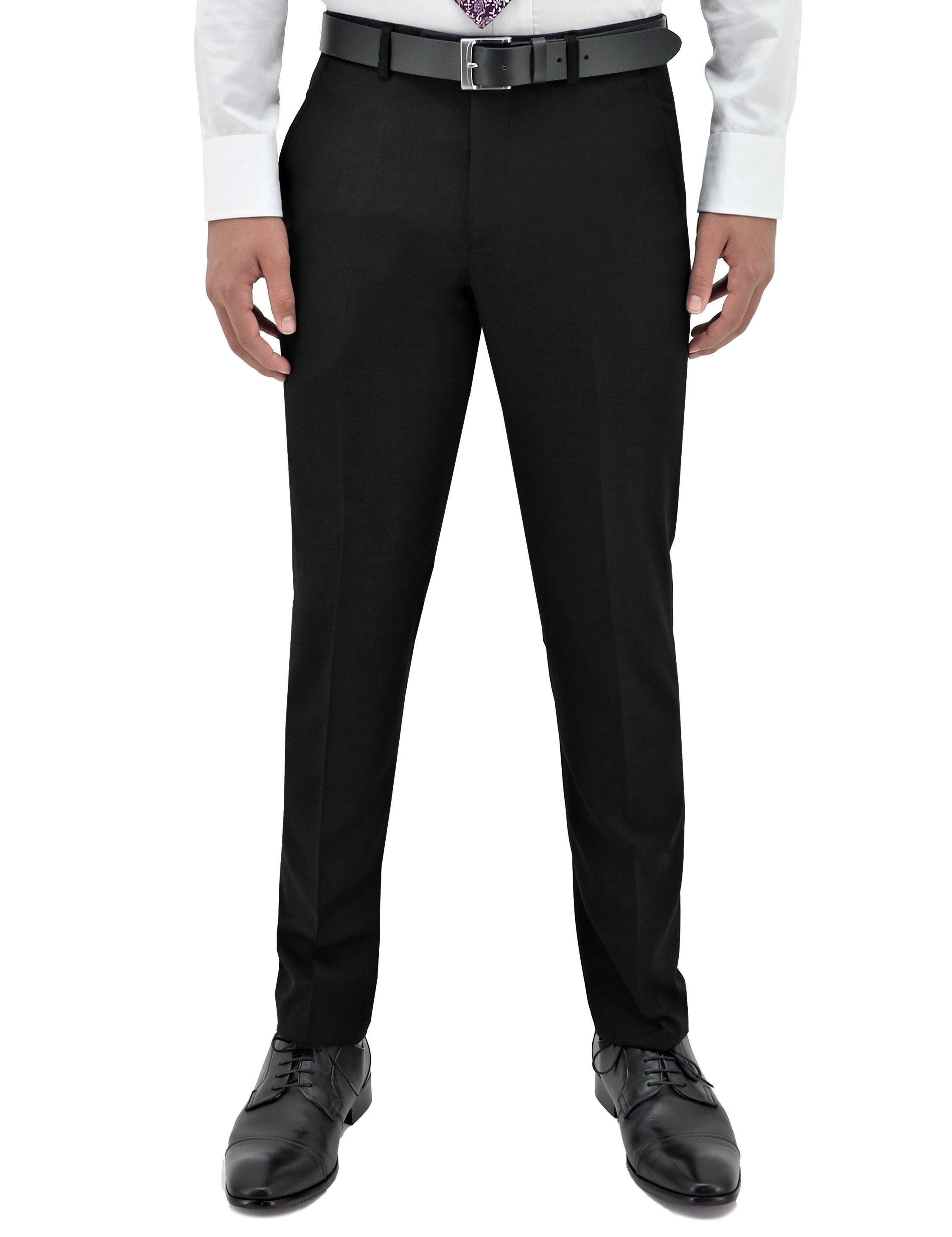 Lyon 106 Black Wool Trouser