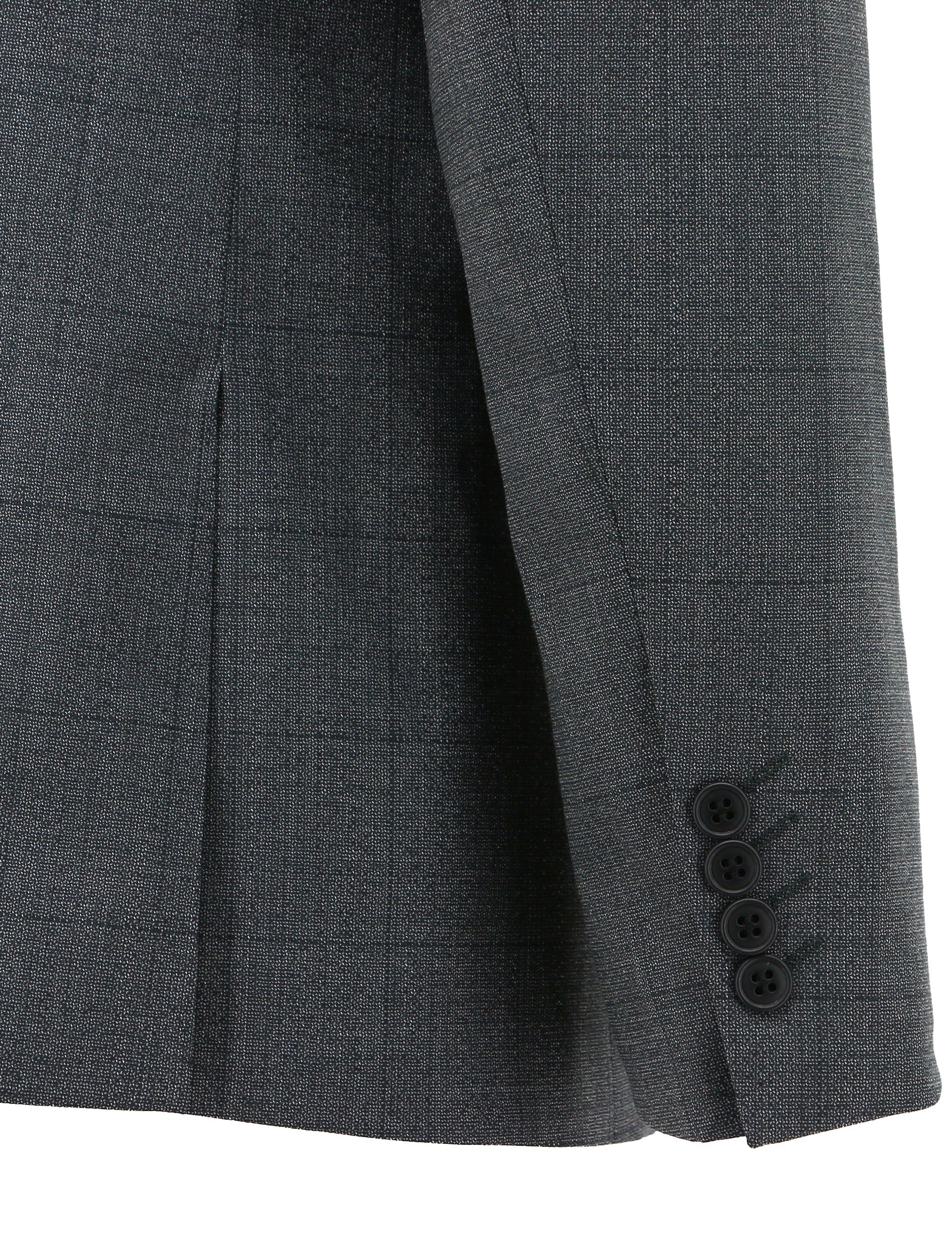 Ritchie 107 Charcoal Wool Stretch Suit Jacket