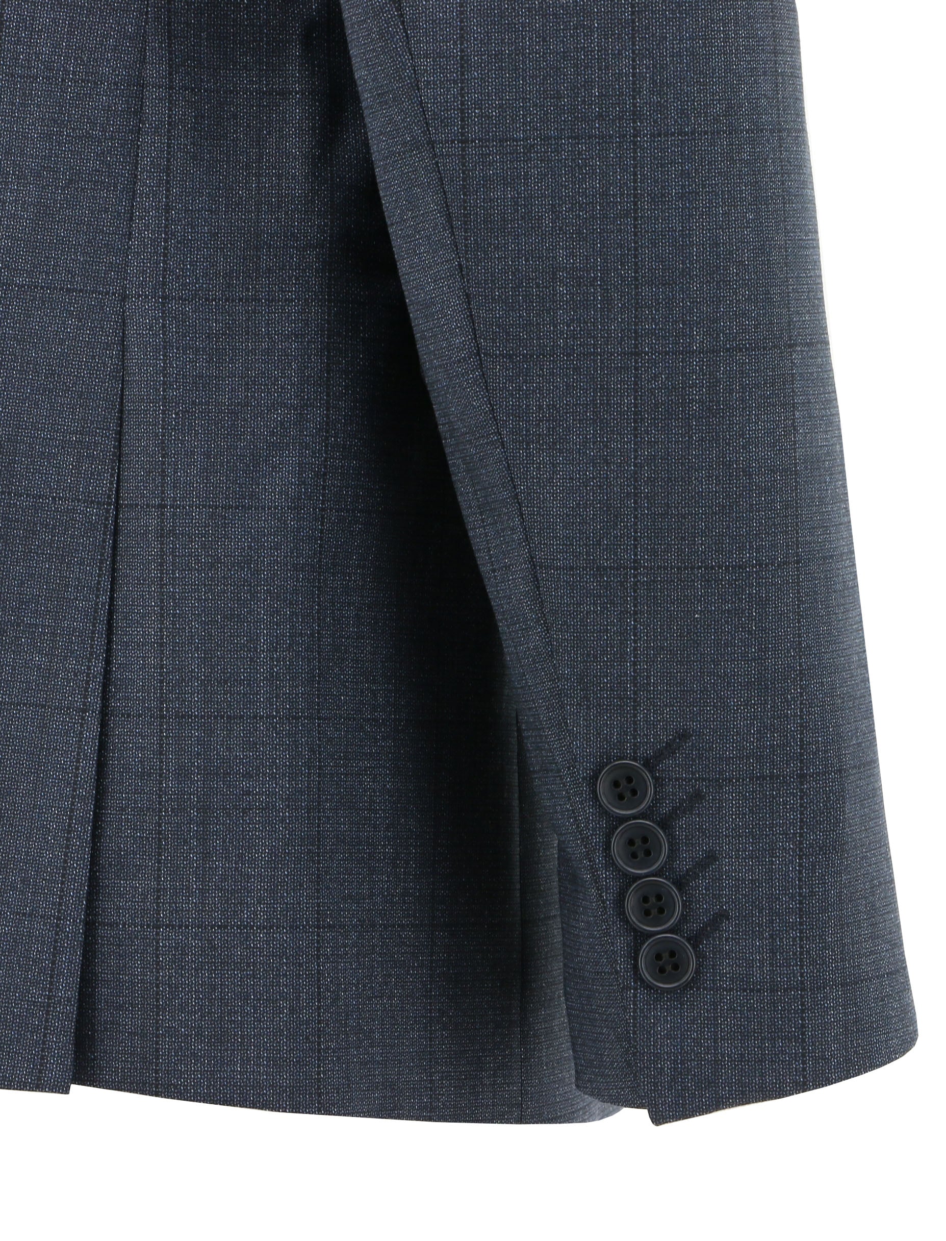 Ritchie 107 Navy Wool Stretch Suit Jacket