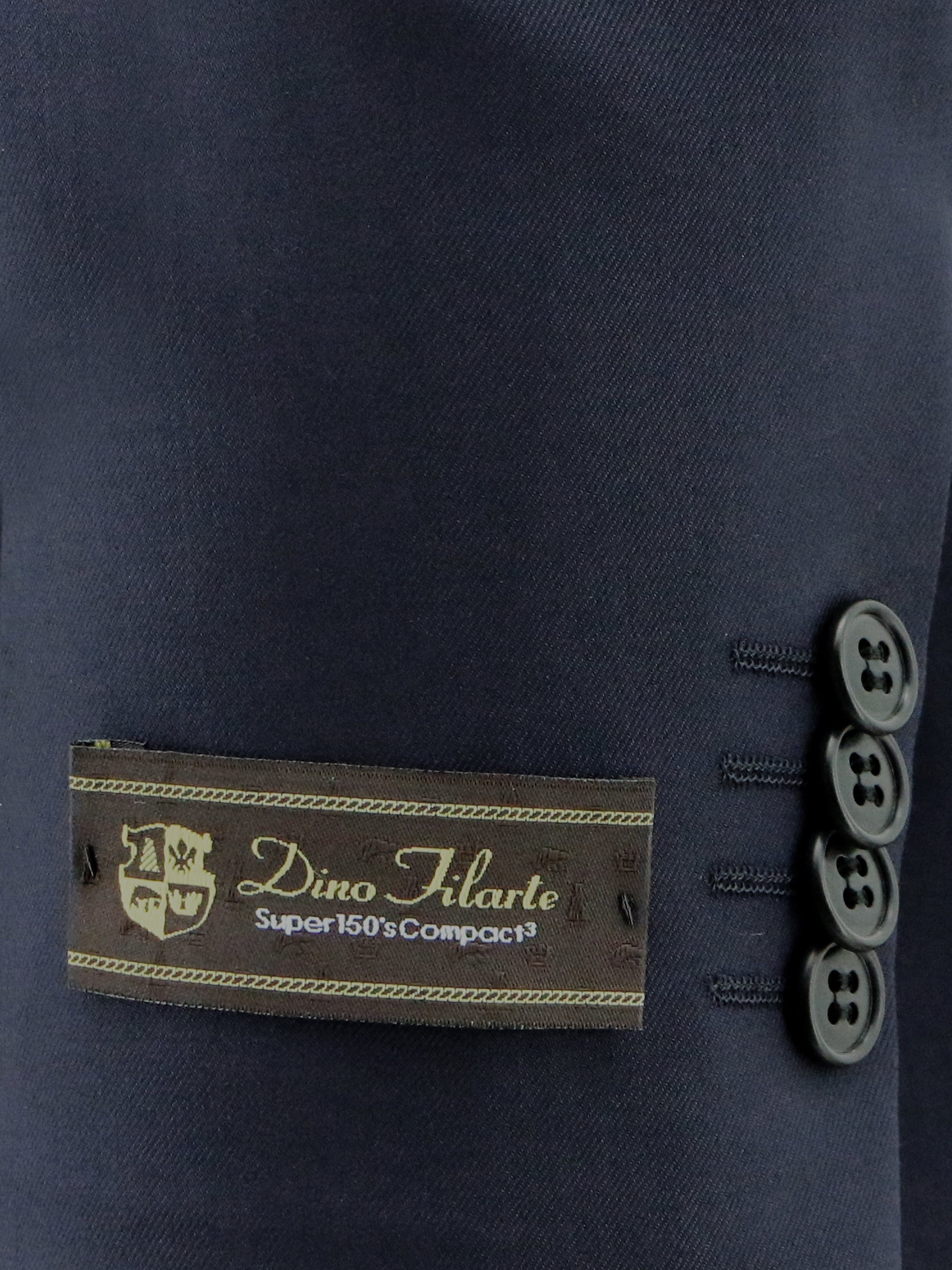 Lorenzo 113 Navy Super 150 Wool Suit Jacket