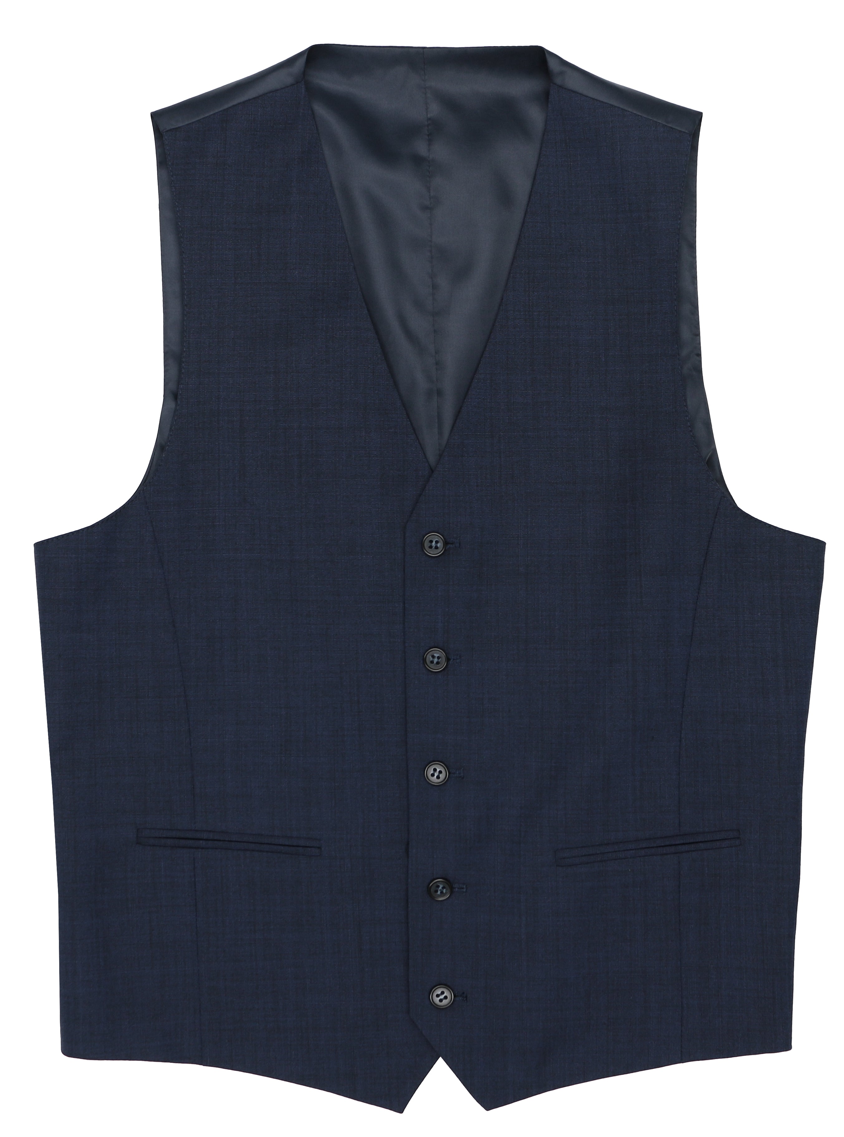 Ryan 404 Navy Wool Waistcoat