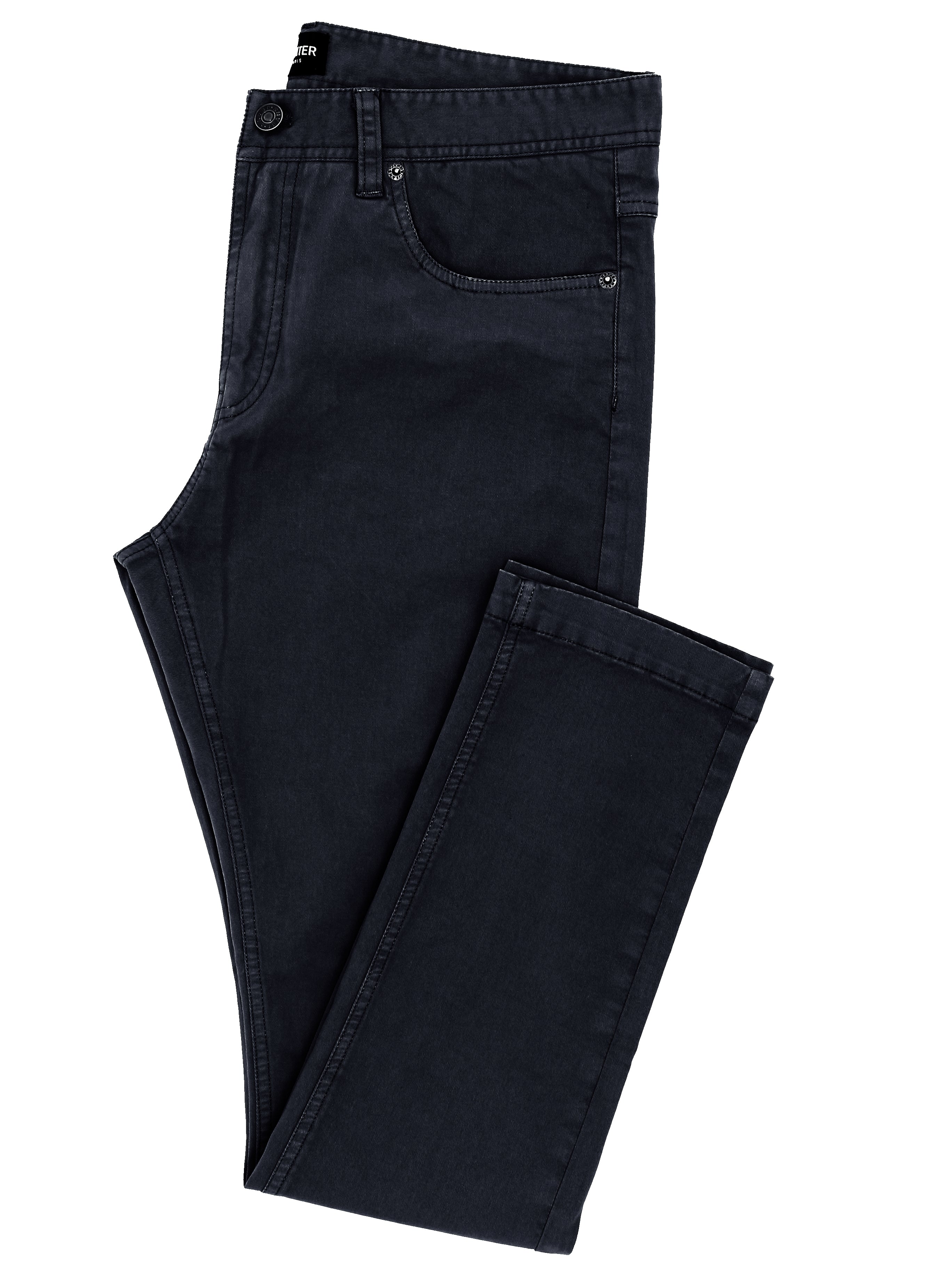 Orleans 591 Navy Cotton Stretch Pocket Jeans