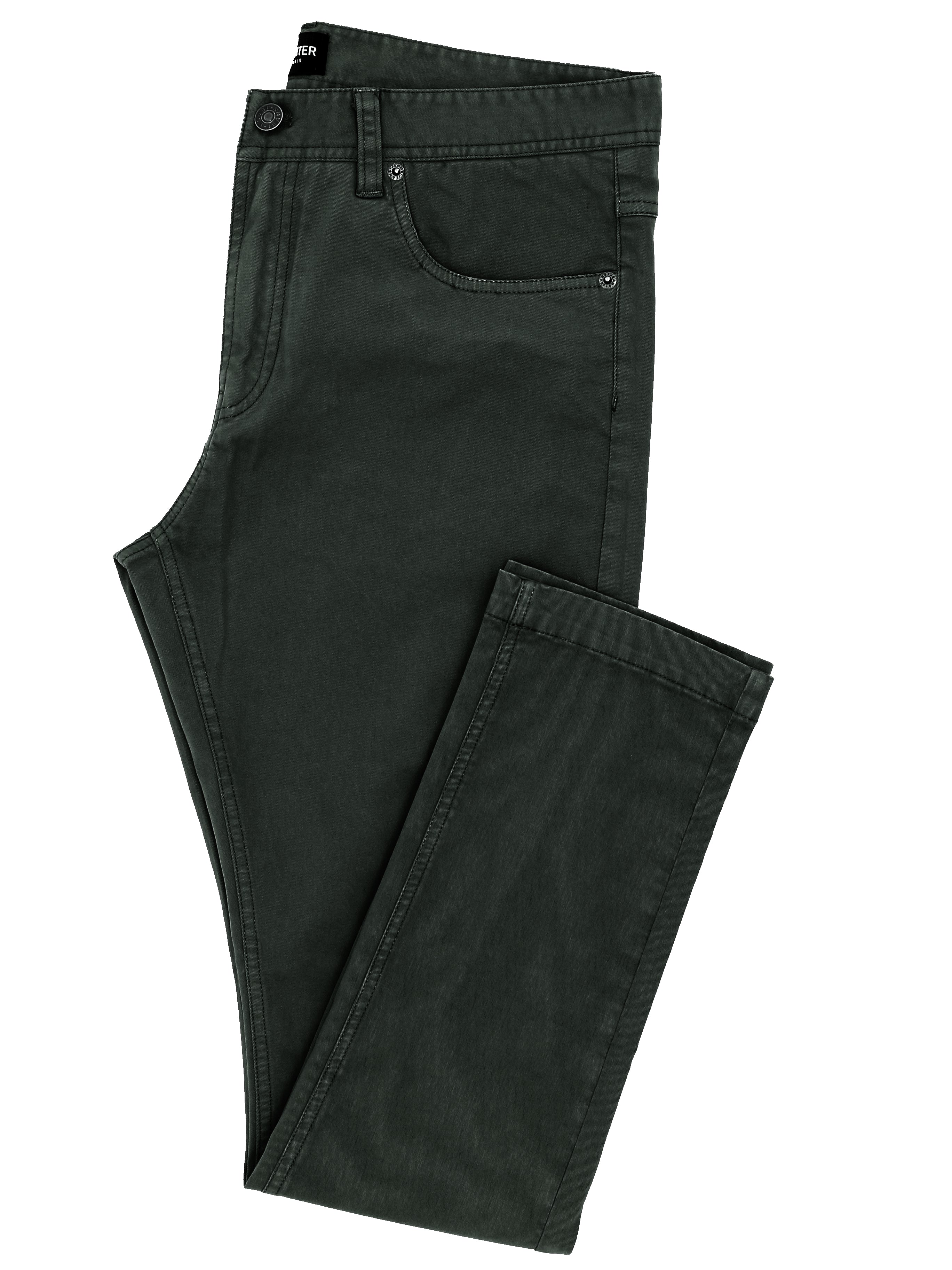 Orleans 591 Olive Cotton Stretch Pocket Jeans
