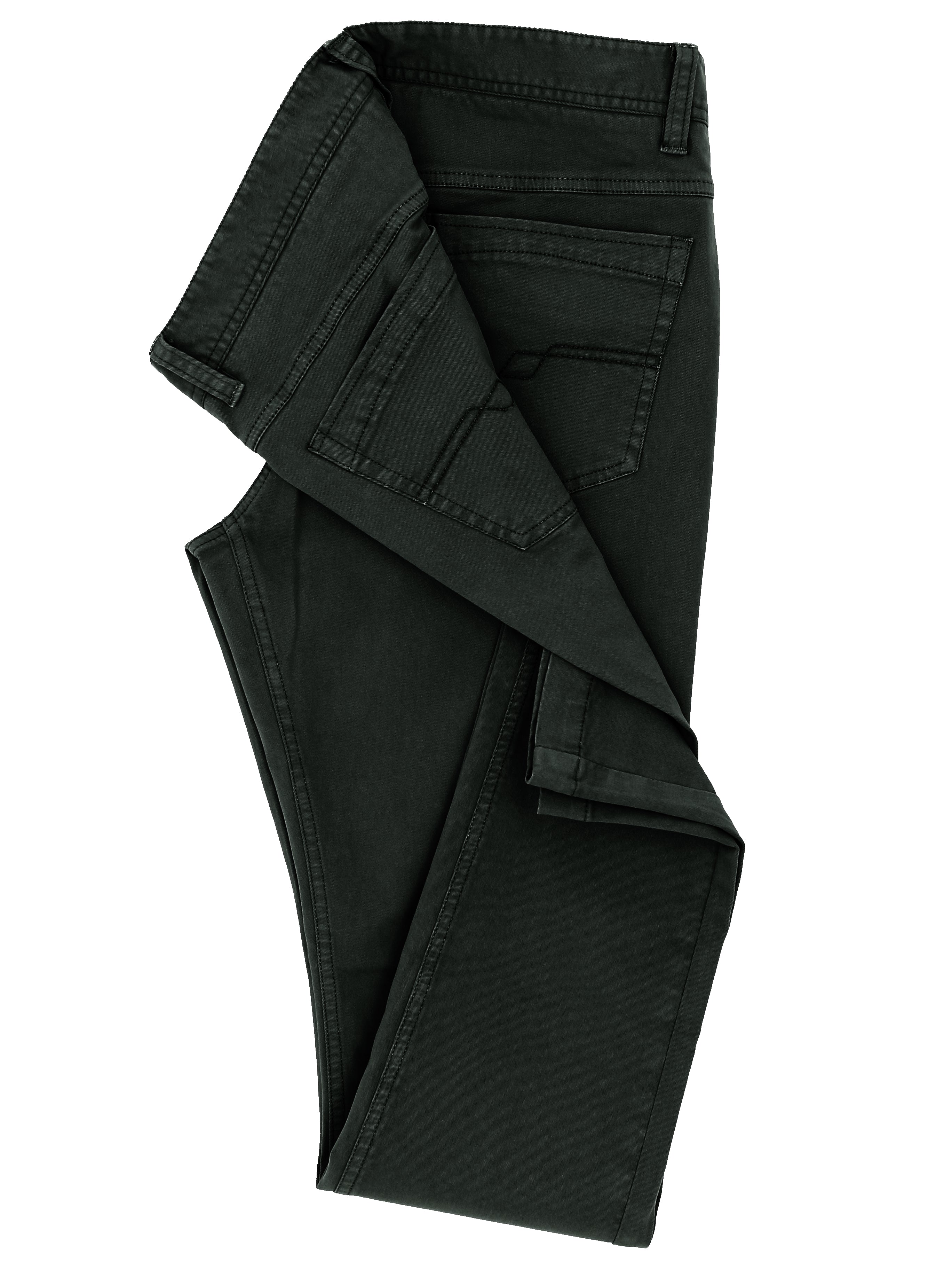 Orleans 591 Olive Cotton Stretch Pocket Jeans