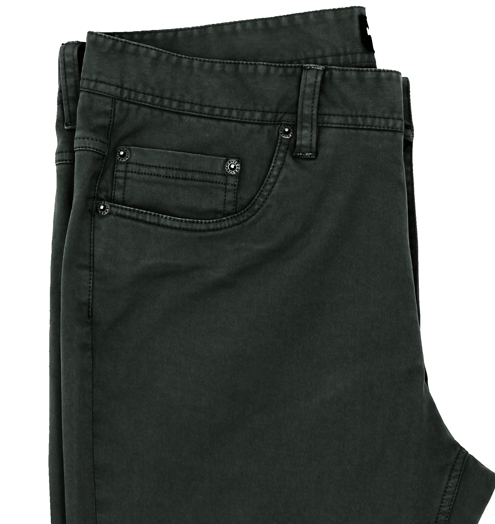 Orleans 591 Olive Cotton Stretch Pocket Jeans