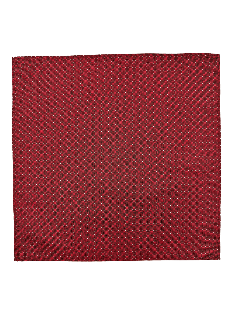Red Dotted Pocket Square