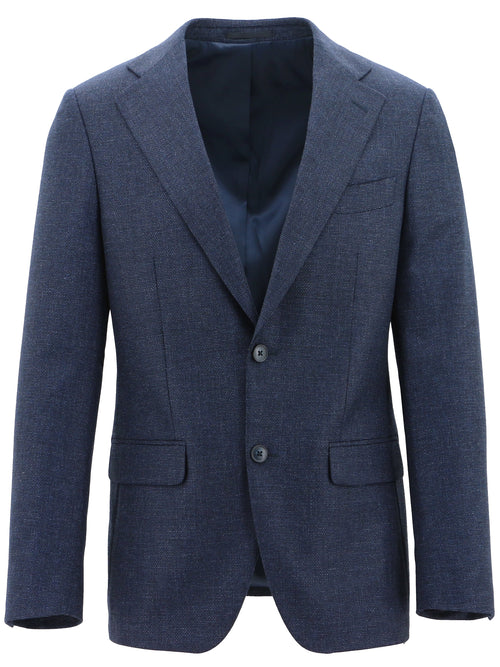 Siena Navy Woven Sports Jacket