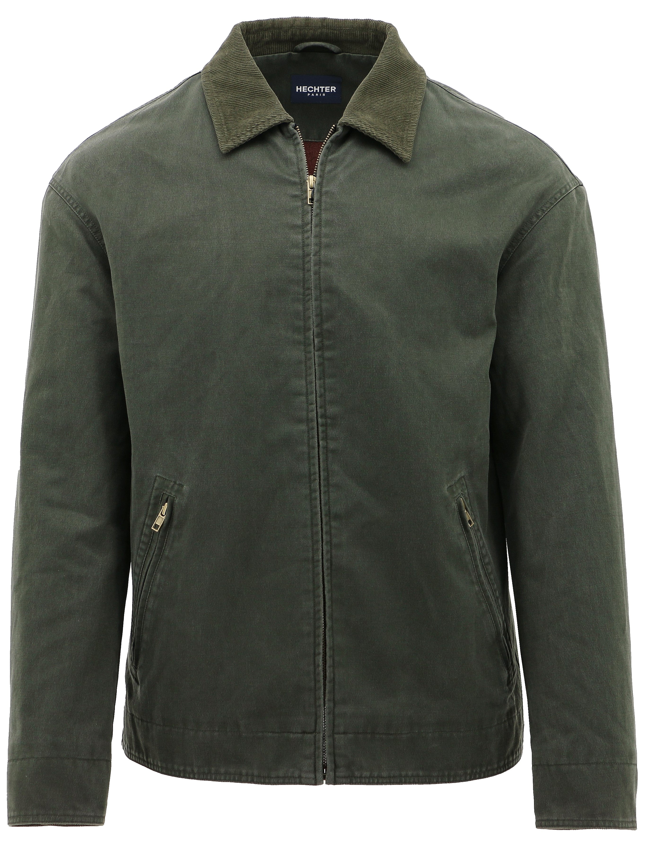 Dinan Green Collar Jacket