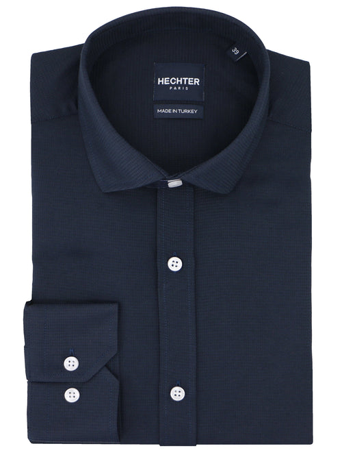 Jacque Business Navy Woven Shirt
