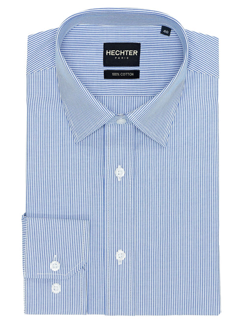 Liberty Business Light Blue Striped Shirt