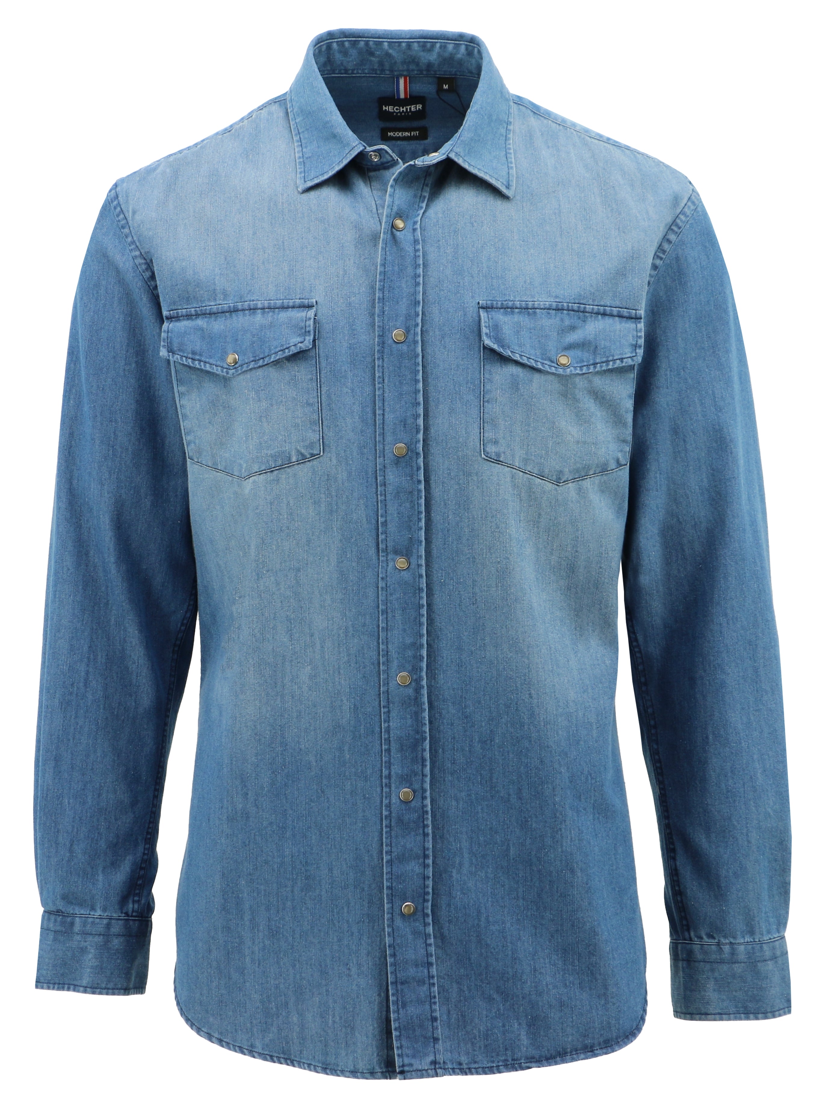 Archer Long Sleeve Denim Shirt